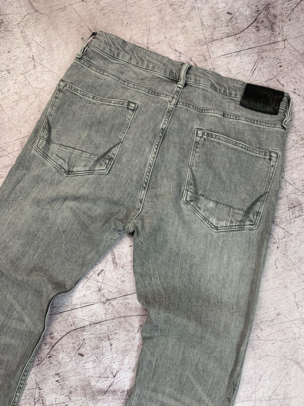 Allsaints × Vintage Allsaints Vintage Mens Raveline Cigarette Denim Pants Jeans Size US 34 / EU 50 - 2 Thumbnail