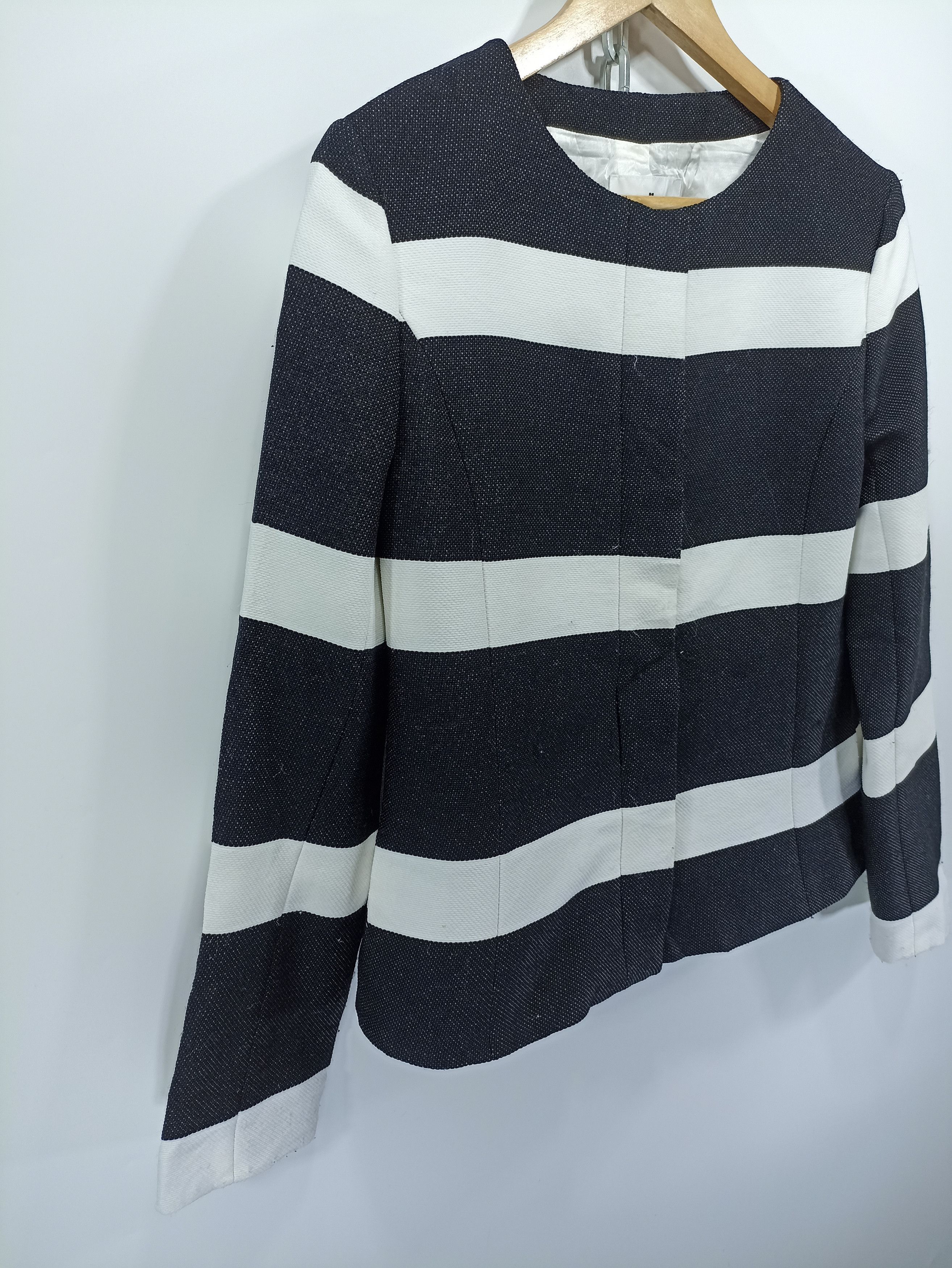 Courreges × Designer Courreges black white Stripe Size S / US 4 / IT 40 - 3 Thumbnail