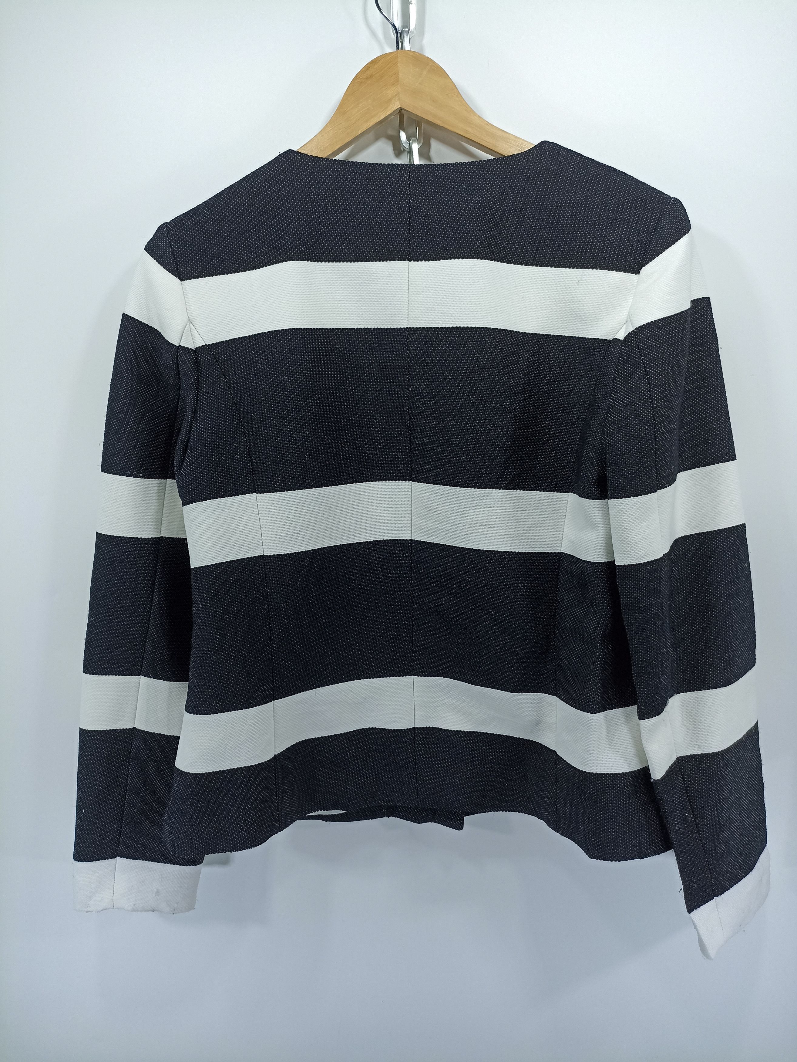 Courreges × Designer Courreges black white Stripe Size S / US 4 / IT 40 - 5 Thumbnail