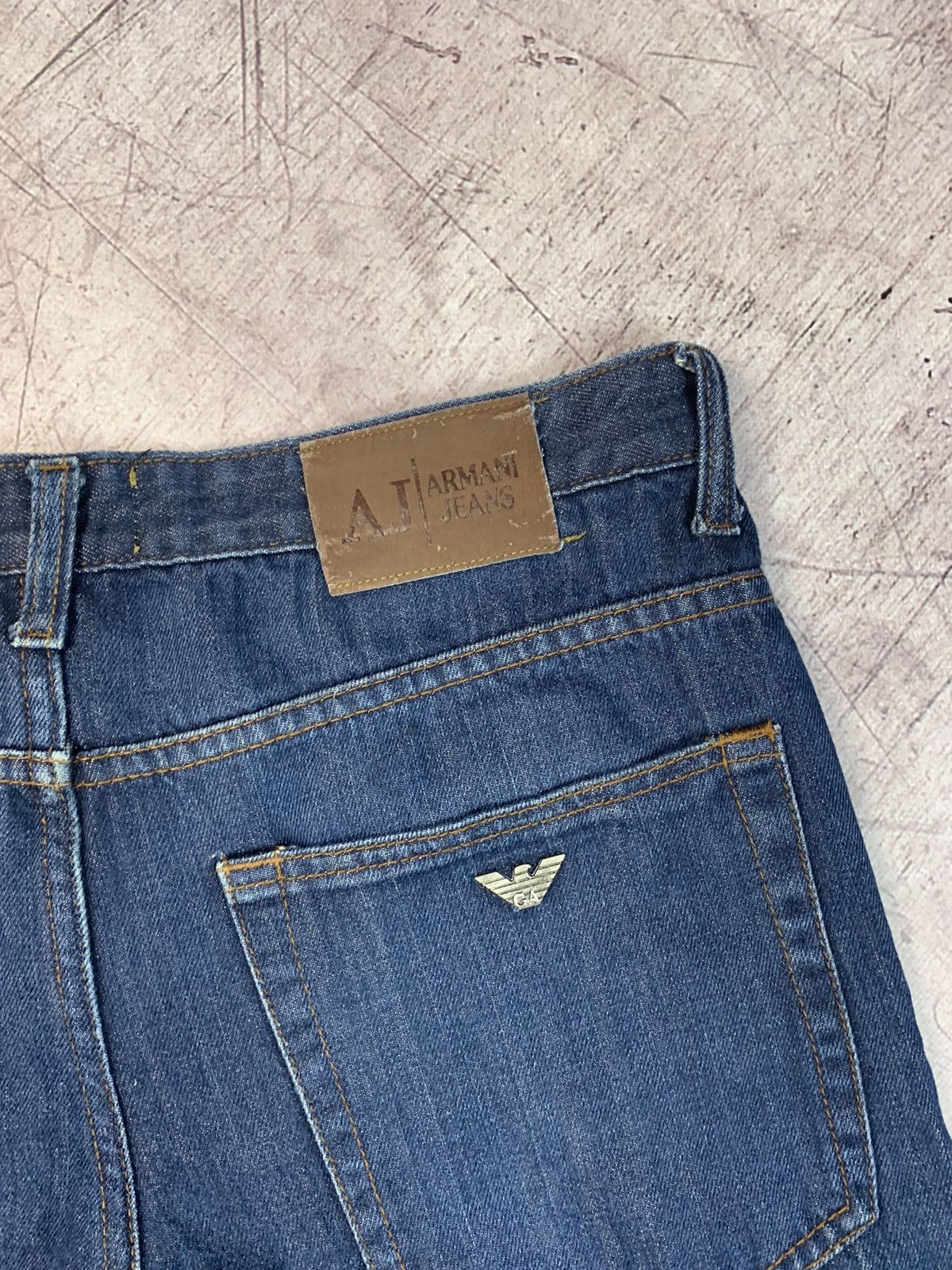 Armani Armani Mens Denim Pants Jeans Size US 34 / EU 50 - 3 Thumbnail