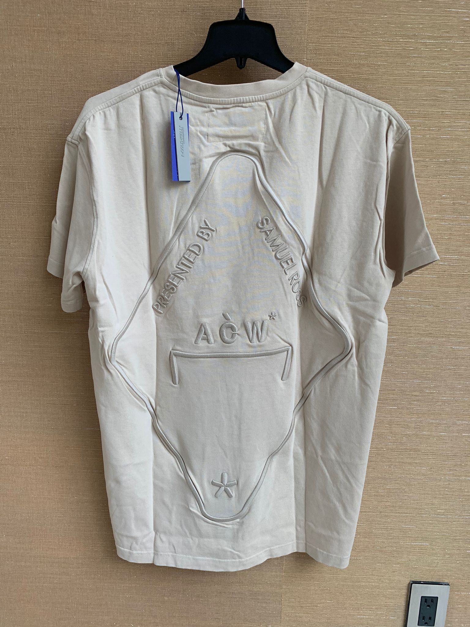 A-COLD-WALL* Tee, SS in Bone Color Size US XL / EU 56 / 4 - 8 Thumbnail