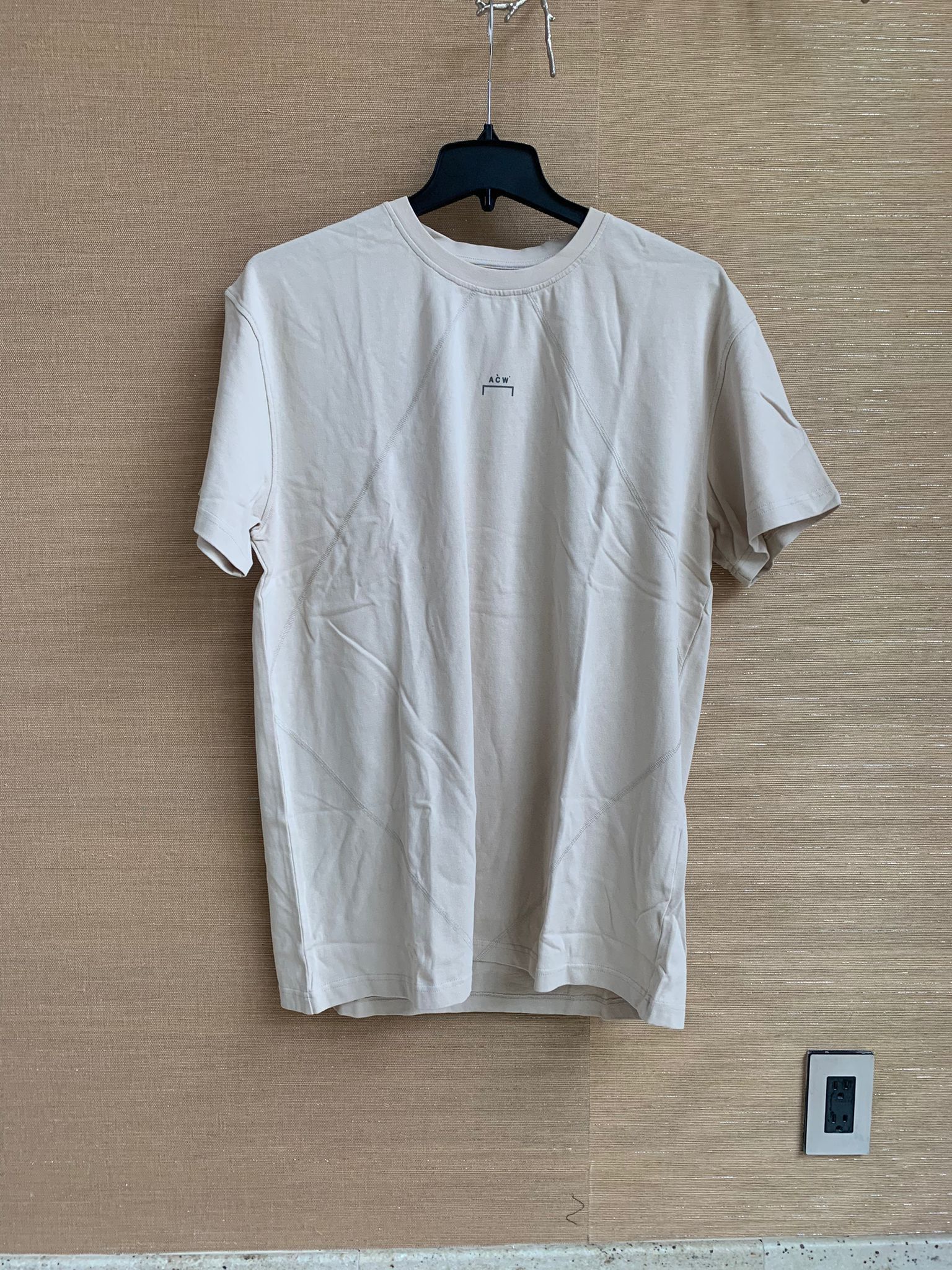 image of A Cold Wall Tee, Ss In Bone Color, Men's (Size XL)