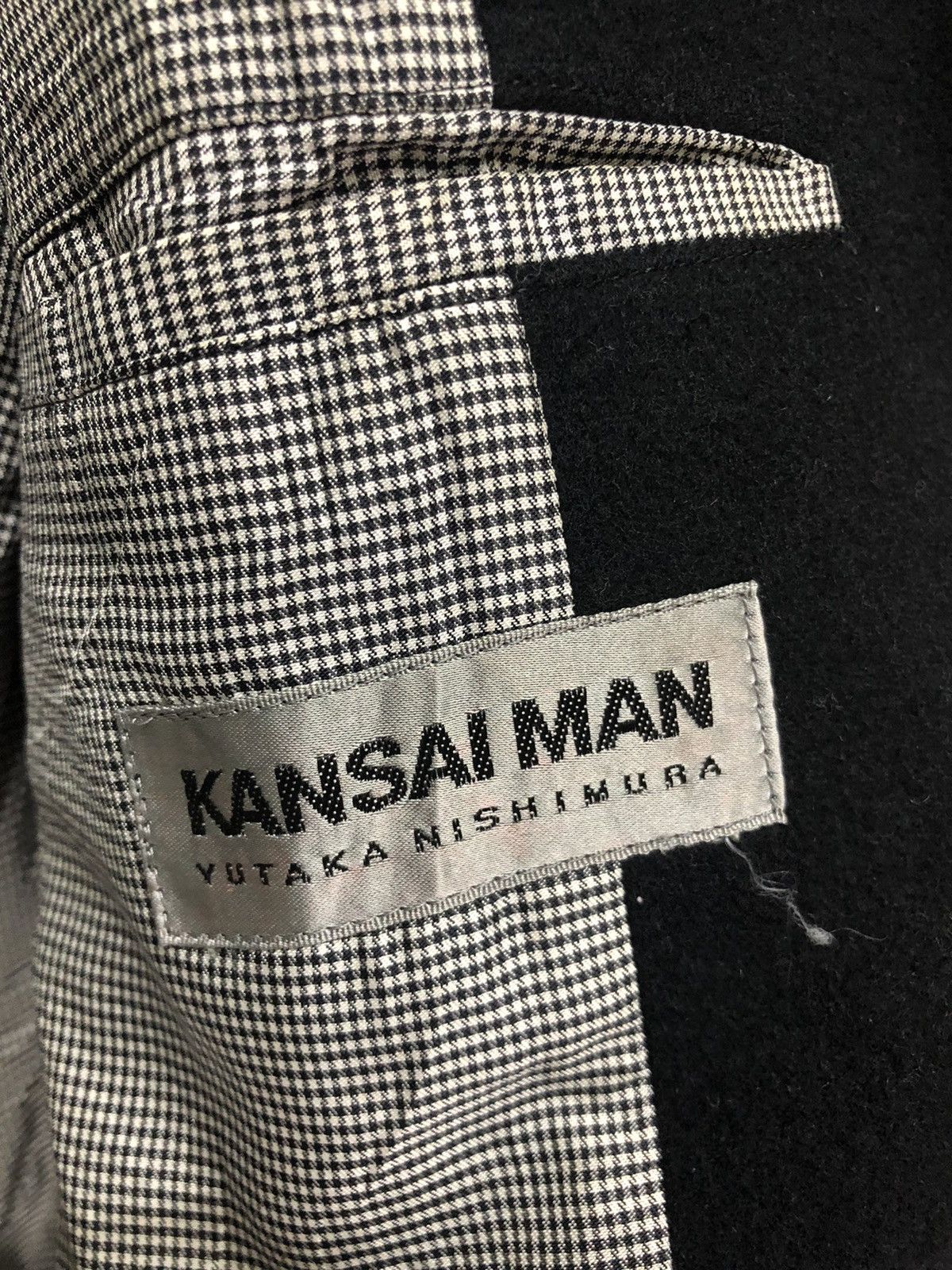 Kansai Yamamoto Yohji Yamamoto By Kansai Man wool overcoat Size US M / EU 48-50 / 2 - 6 Thumbnail