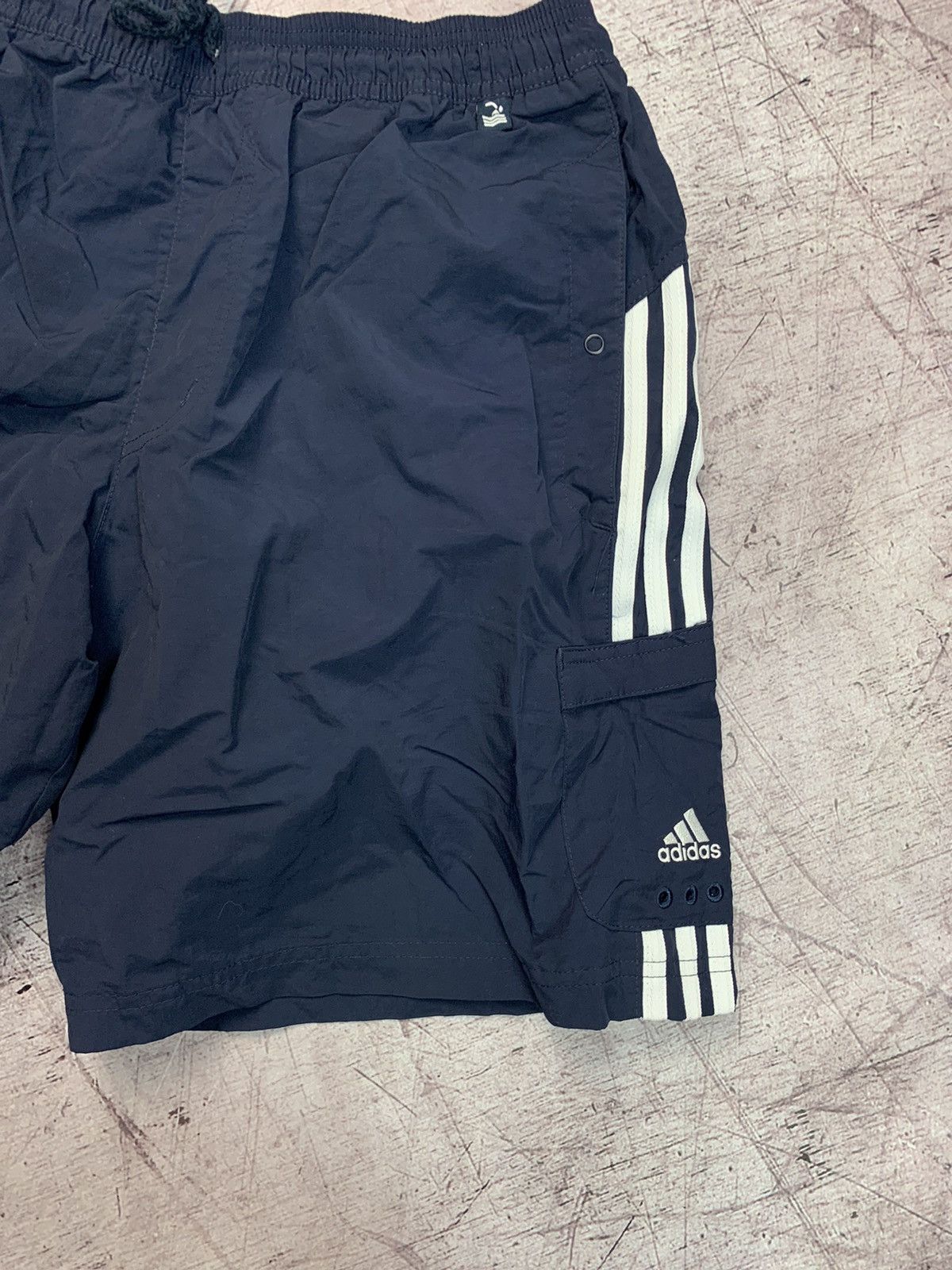 Adidas × Vintage Adidas Vintage Mens Nylon Shorts Size US 32 / EU 48 - 3 Thumbnail