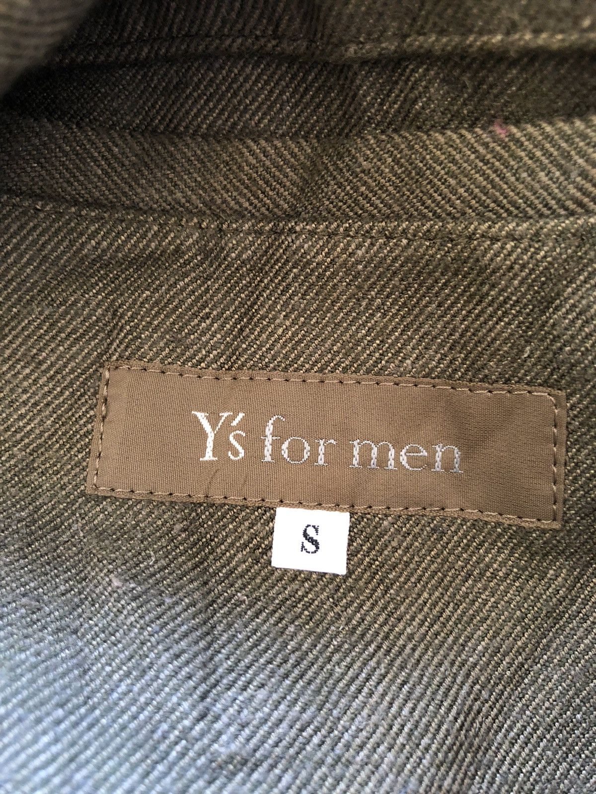 Yohji Yamamoto ICONIC🔥Yohji Yamamoto Leather Hybrid Linen O/S Jacket Size US L / EU 52-54 / 3 - 8 Thumbnail