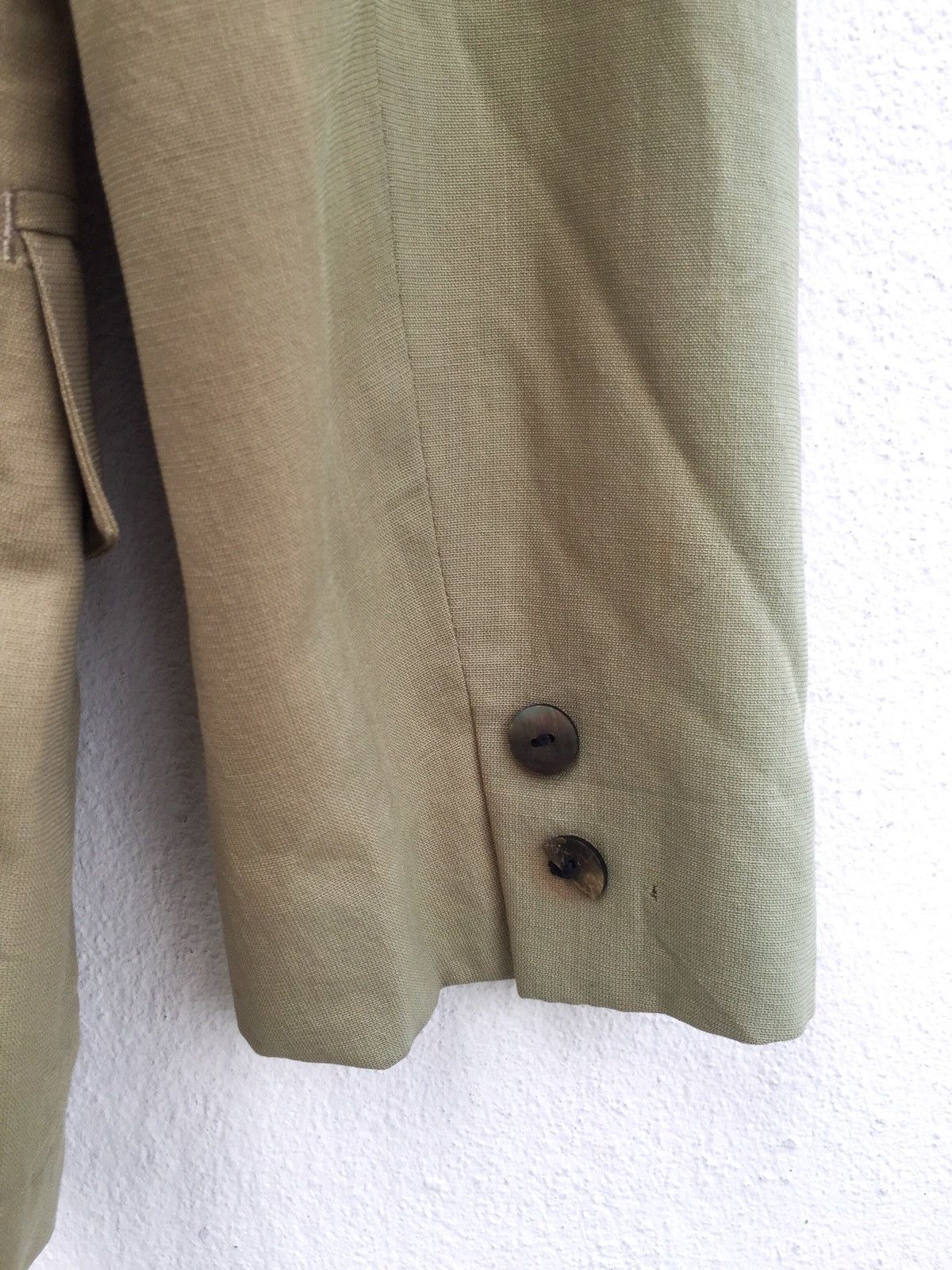 Comme des Garcons AD1988 Rei Kawakubo Double Breast Distressed Blazer Jacket Size US M / EU 48-50 / 2 - 9 Thumbnail