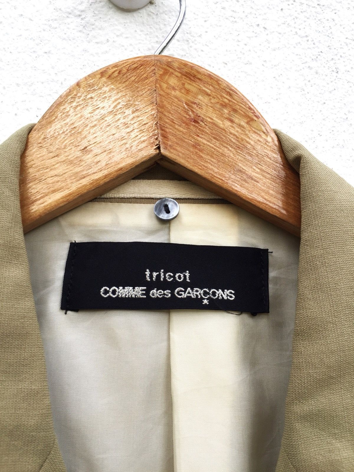 Comme des Garcons AD1988 Rei Kawakubo Double Breast Distressed Blazer Jacket Size US M / EU 48-50 / 2 - 4 Thumbnail
