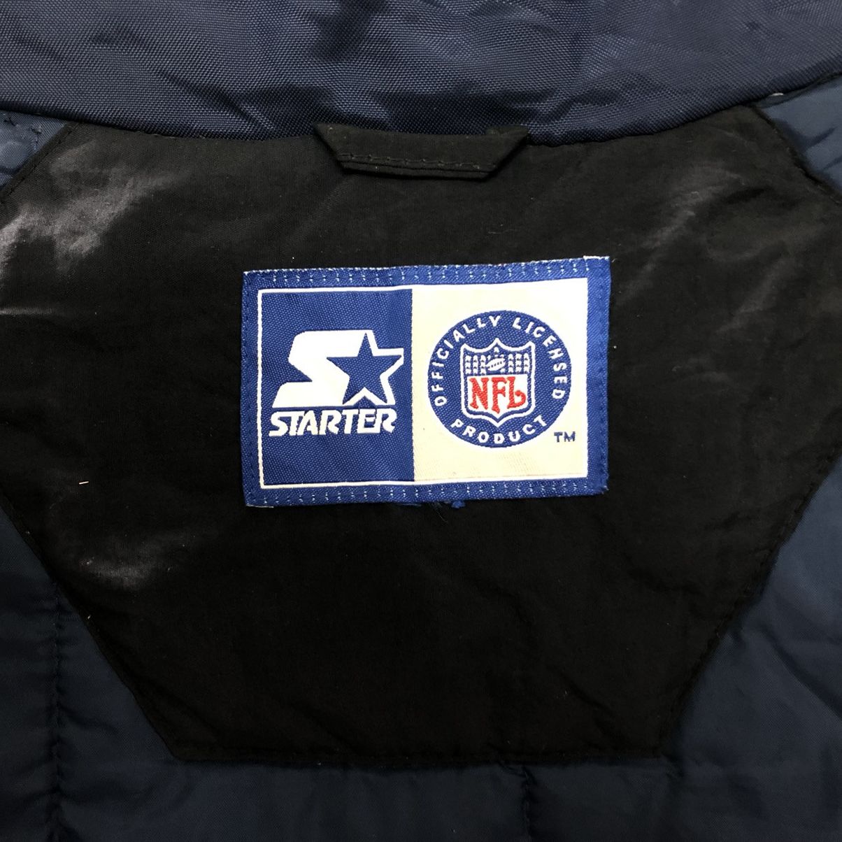 NFL Vintage 90s Dallas Cowboys Hooded Bomber Jacket Size US XL / EU 56 / 4 - 7 Thumbnail