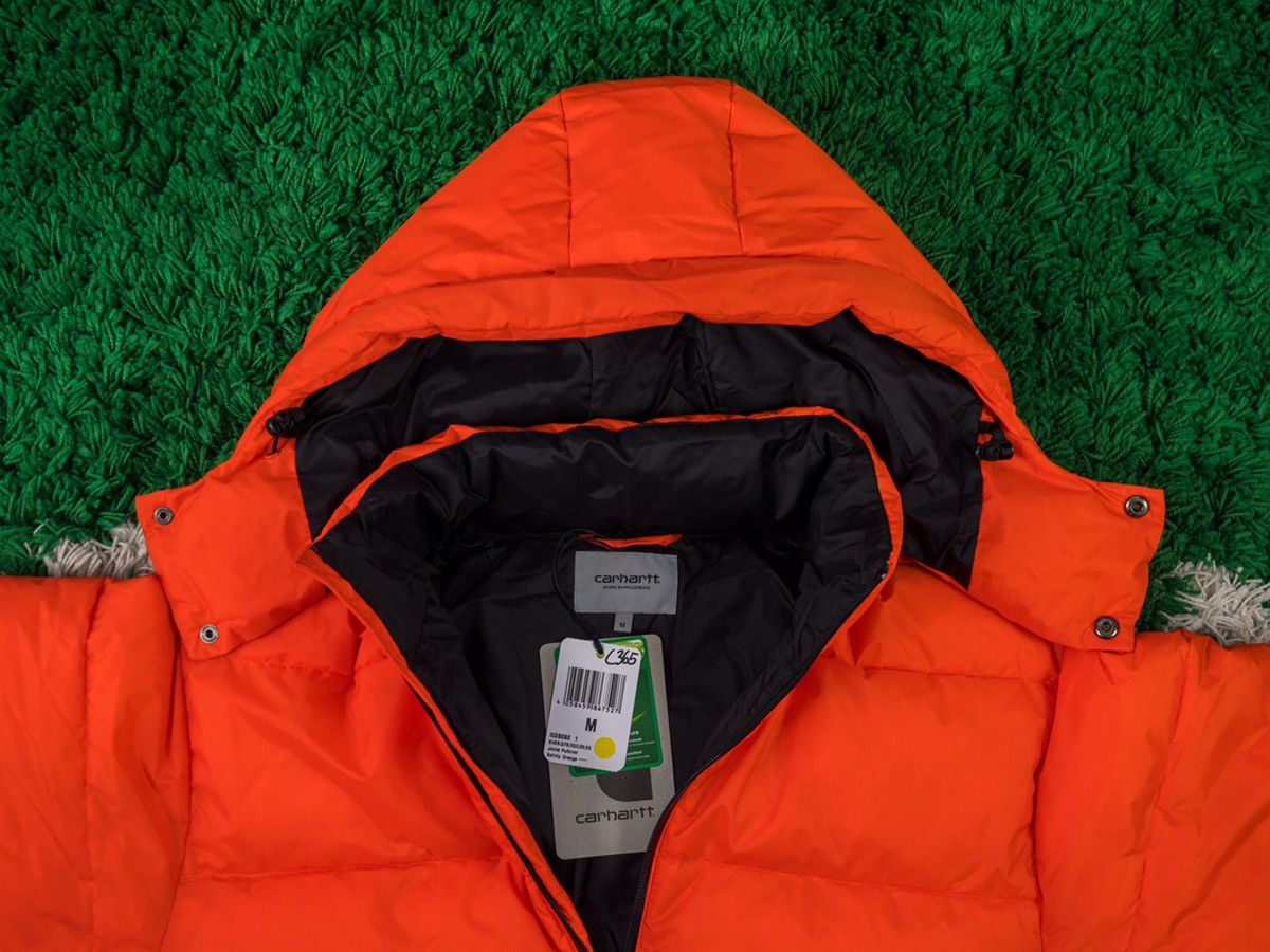 Carhartt × Carhartt Wip CARHARTT WIP PUFFER JACKET JONES PULLOVER SAFETY ORANGE Size US M / EU 48-50 / 2 - 4 Thumbnail