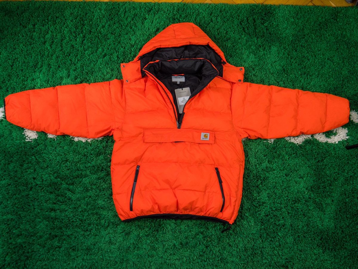Carhartt × Carhartt Wip CARHARTT WIP PUFFER JACKET JONES PULLOVER SAFETY ORANGE Size US M / EU 48-50 / 2 - 3 Thumbnail