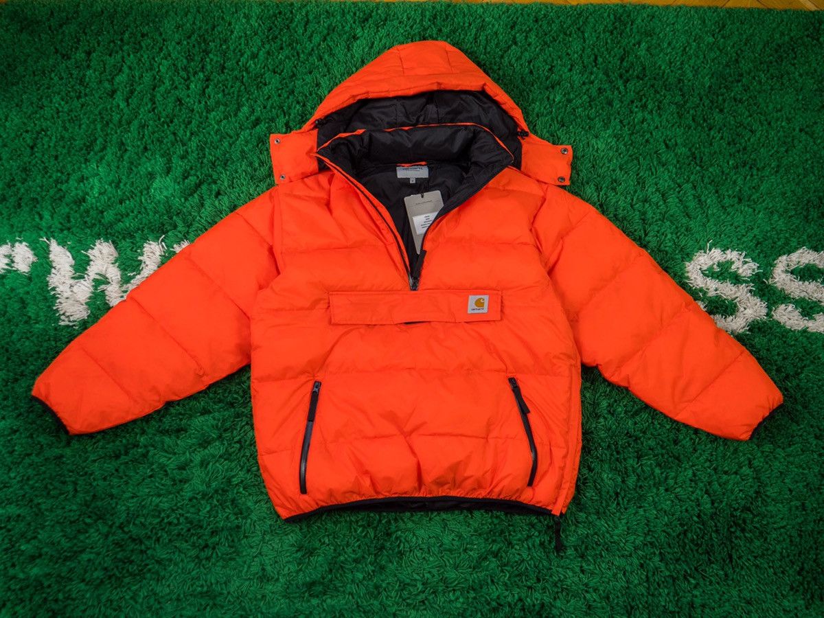 Carhartt × Carhartt Wip CARHARTT WIP PUFFER JACKET JONES PULLOVER SAFETY ORANGE Size US M / EU 48-50 / 2 - 2 Thumbnail