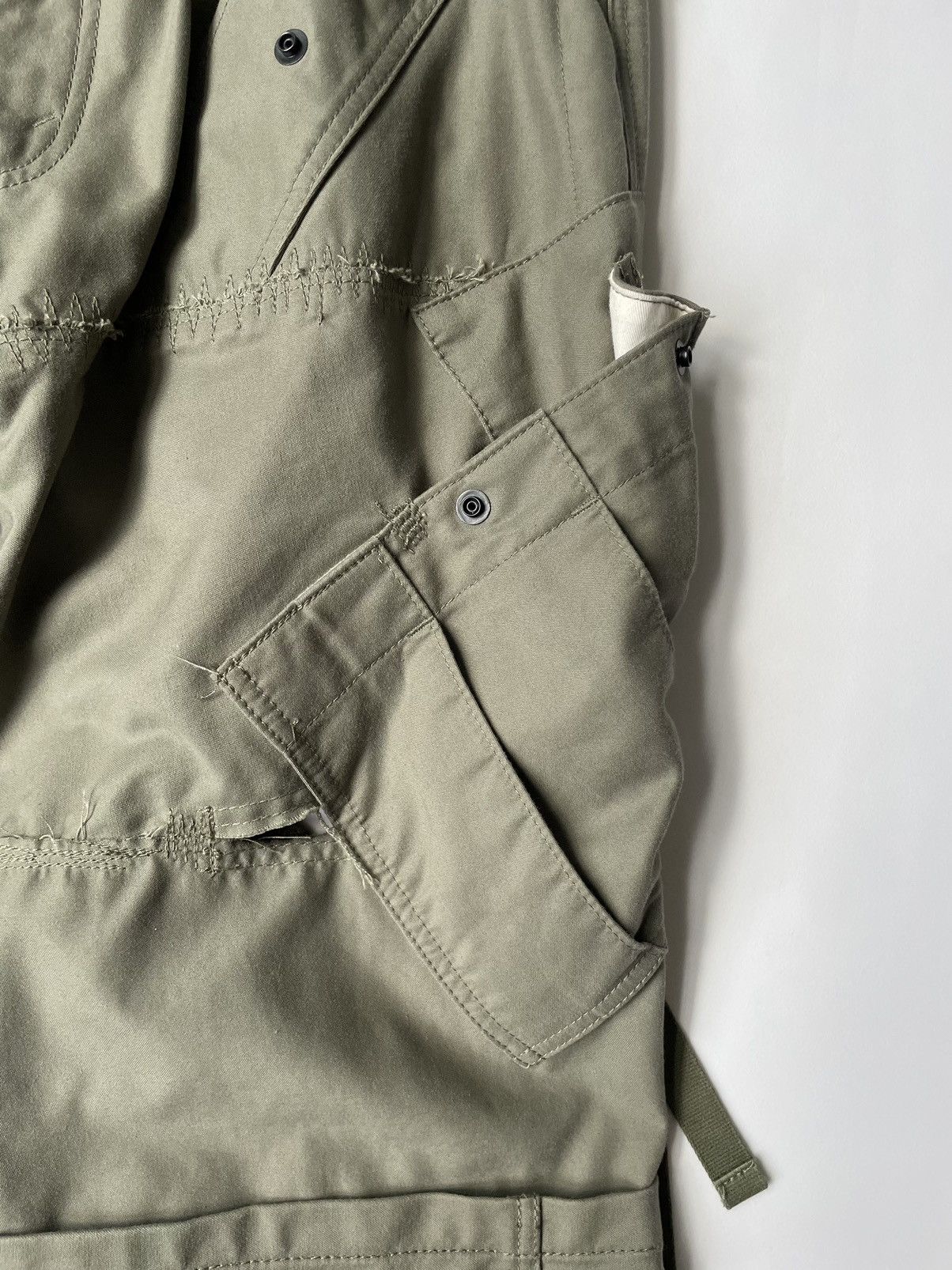 Comme des Garcons A/W 06 Reworked Cargo Trousers Size 28" / US 6 / IT 42 - 10 Thumbnail