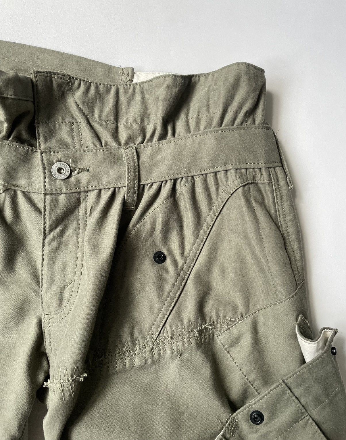 Comme des Garcons A/W 06 Reworked Cargo Trousers Size 28" / US 6 / IT 42 - 8 Thumbnail