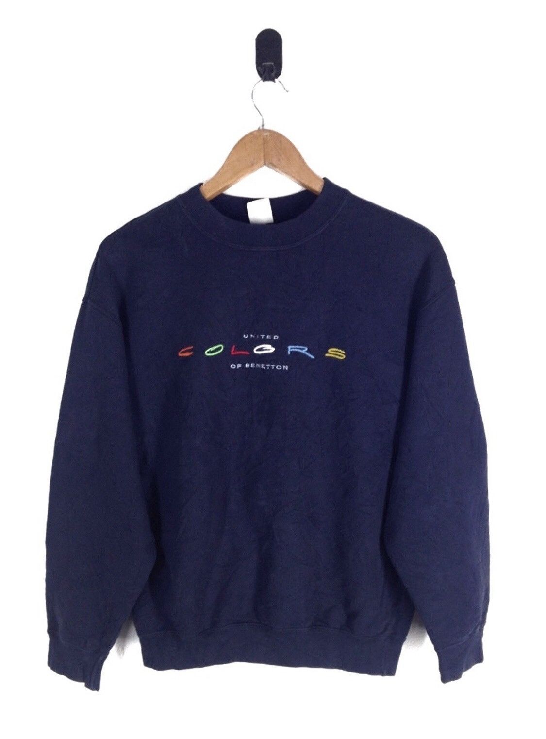 United Colors Of Benetton United Colours Of Benetton Italy Sweater Pullover Size US S / EU 44-46 / 1 - 1 Thumbnail