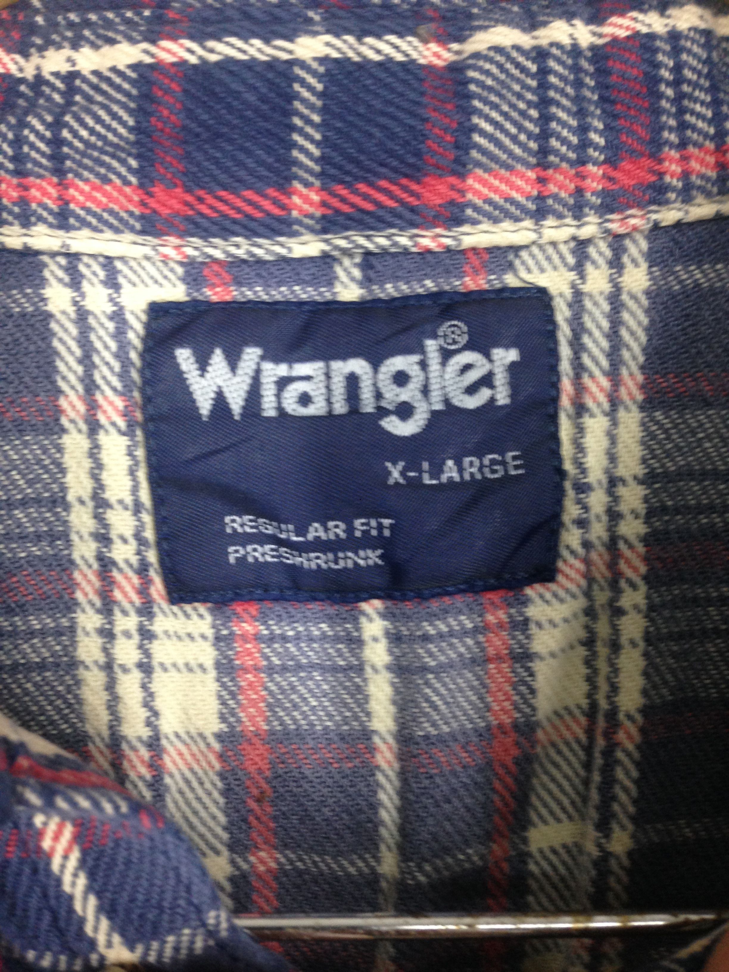 Wrangler Wrangler Flannel Size US XL / EU 56 / 4 - 3 Thumbnail