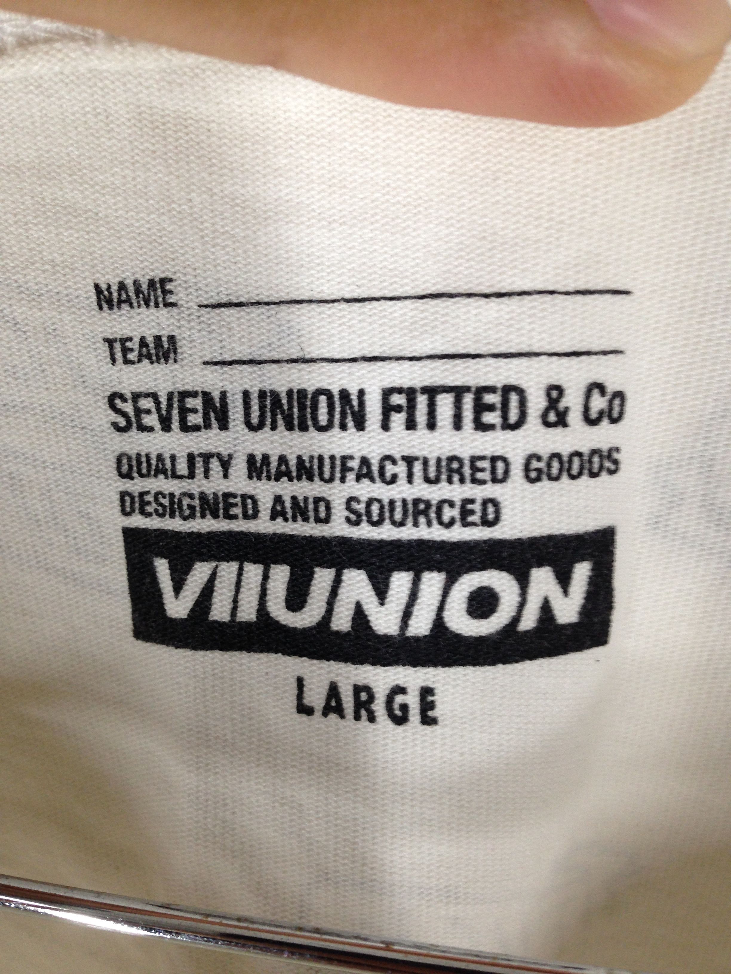 Japanese Brand Seven Union Fitted Fuck Off Tee Full Print Size US L / EU 52-54 / 3 - 4 Thumbnail
