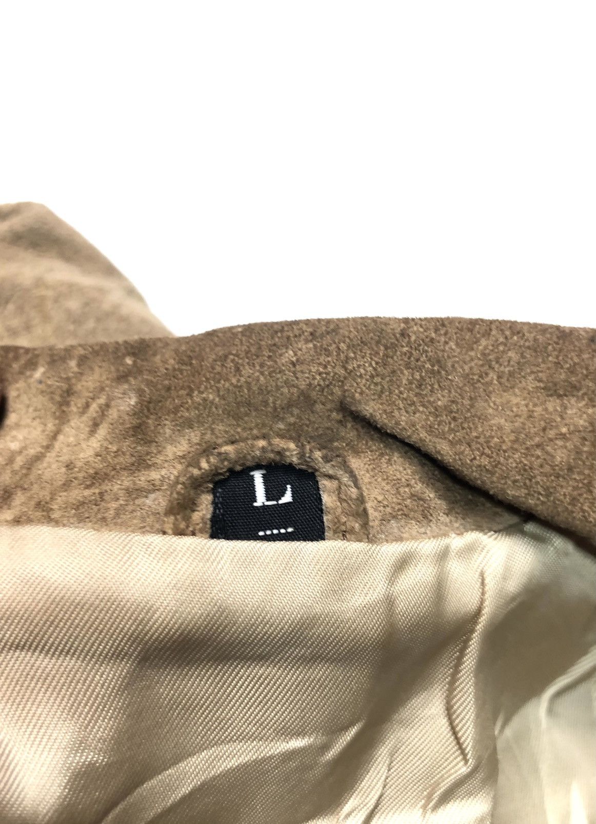 Vintage VINTAGE BELTED SUEDE LEATHER LONG JACKET 🧥 Size US S / EU 44-46 / 1 - 4 Thumbnail