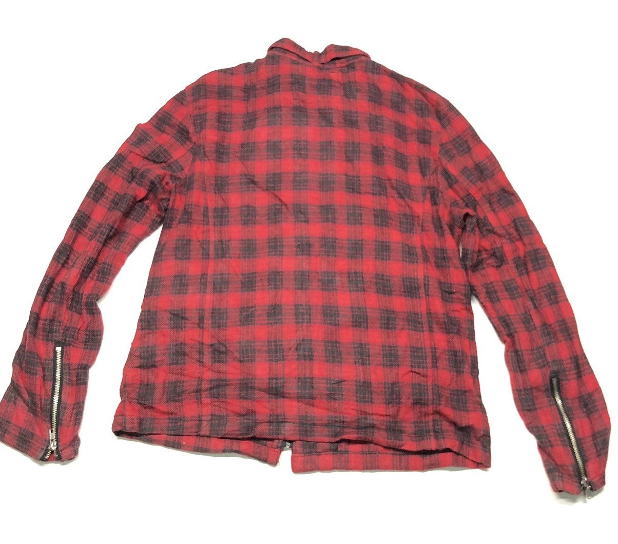 Designer × Japanese Brand × Seditionaries HIKARI SHOJI RED TARTAN CHEKERED MULTI ZIPPER PUNK STYE Size US M / EU 48-50 / 2 - 7 Thumbnail