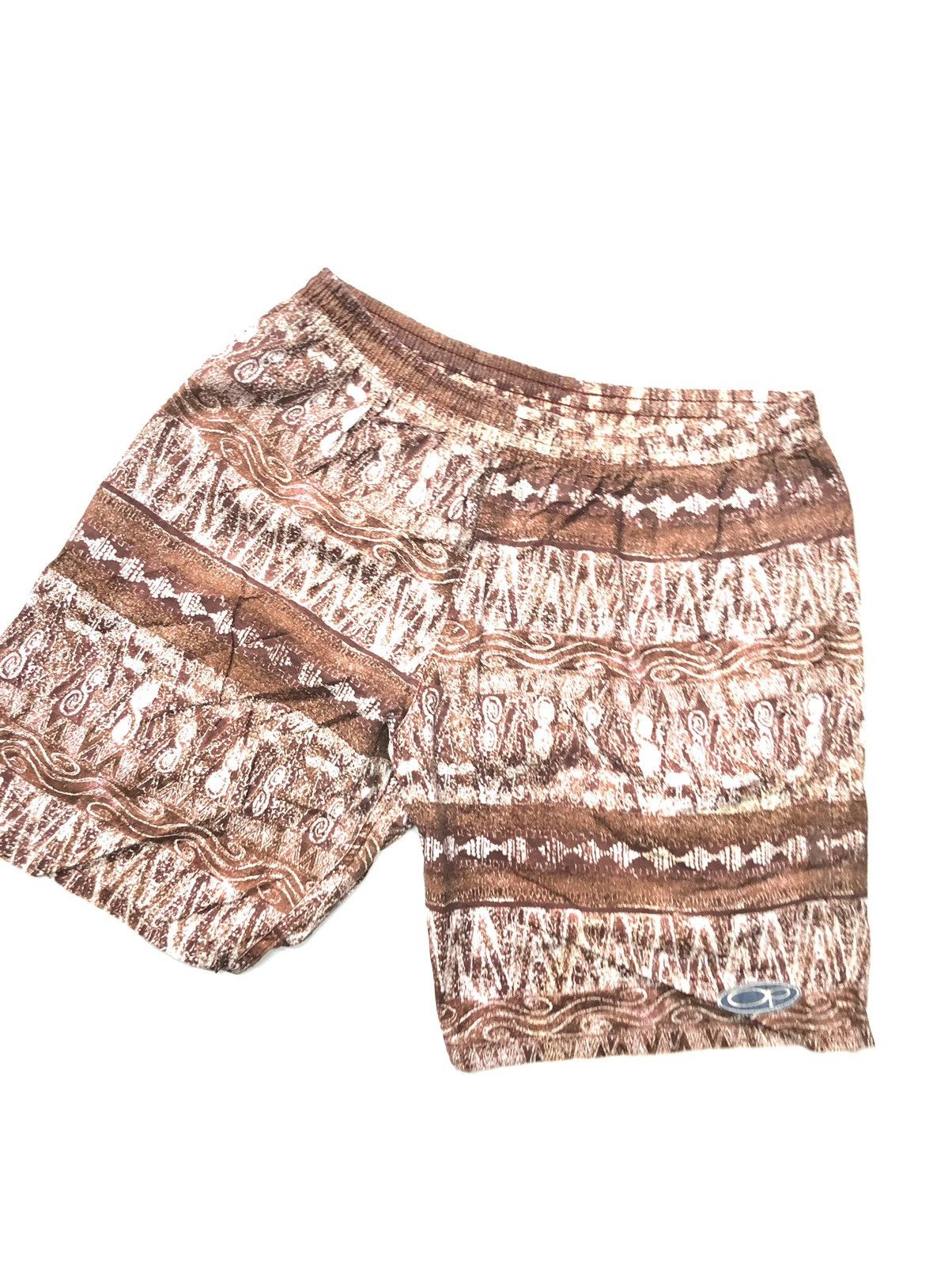 Ocean Pacific × Vintage VINTAGE OP ABSTRACT CLASSIC SHORT PANTS Size US 32 / EU 48 - 2 Thumbnail
