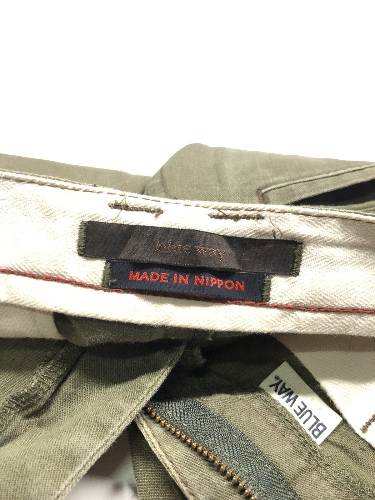 Japanese Brand × Vintage VINTAGE BLUE WAY MILITARY STREET STYLE PANTS JAPAN 🇯🇵 Size US 29 - 10 Thumbnail