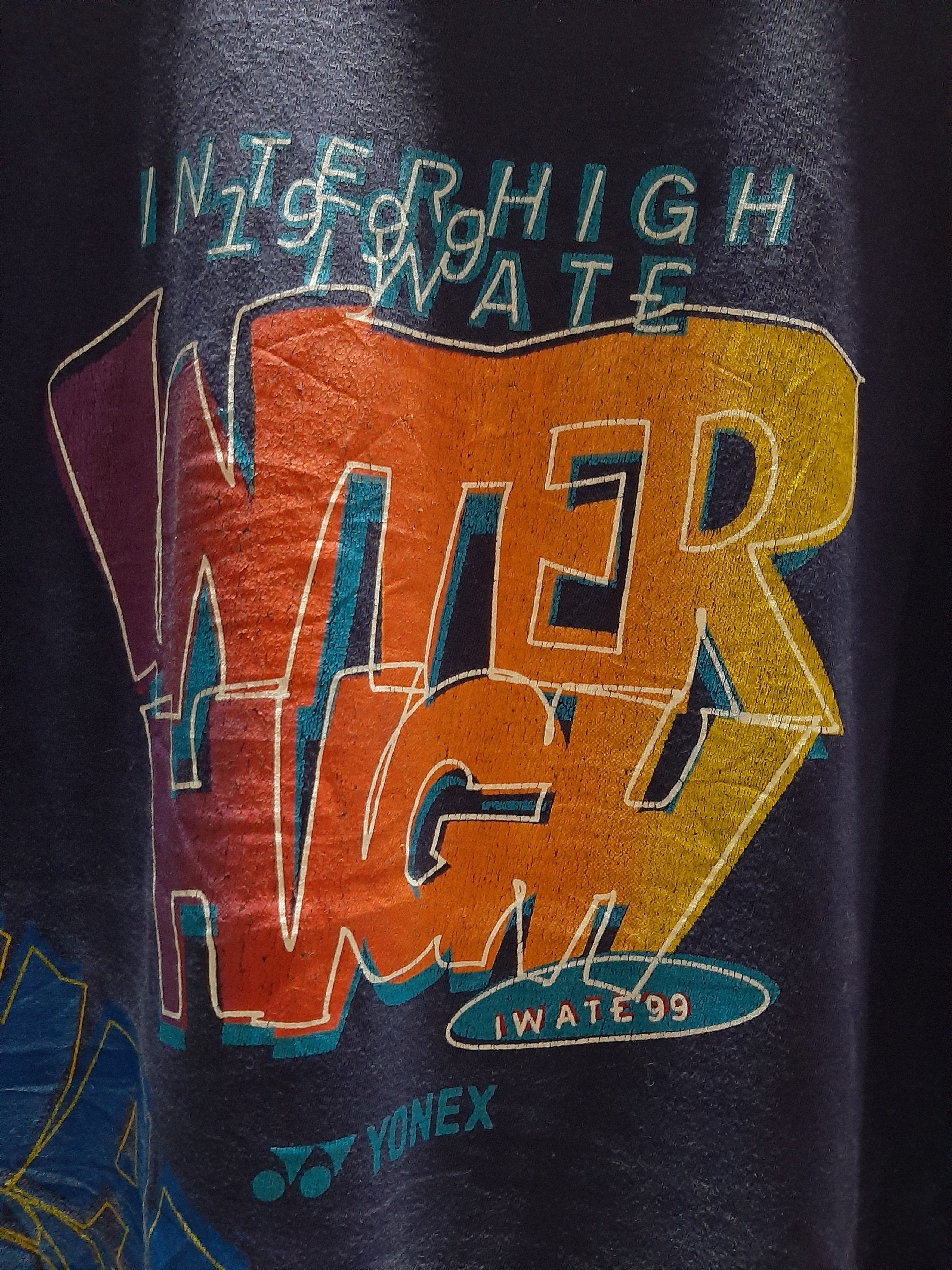 VINTAGE YONEX INTER HIGH 1999 soft thin T shirt