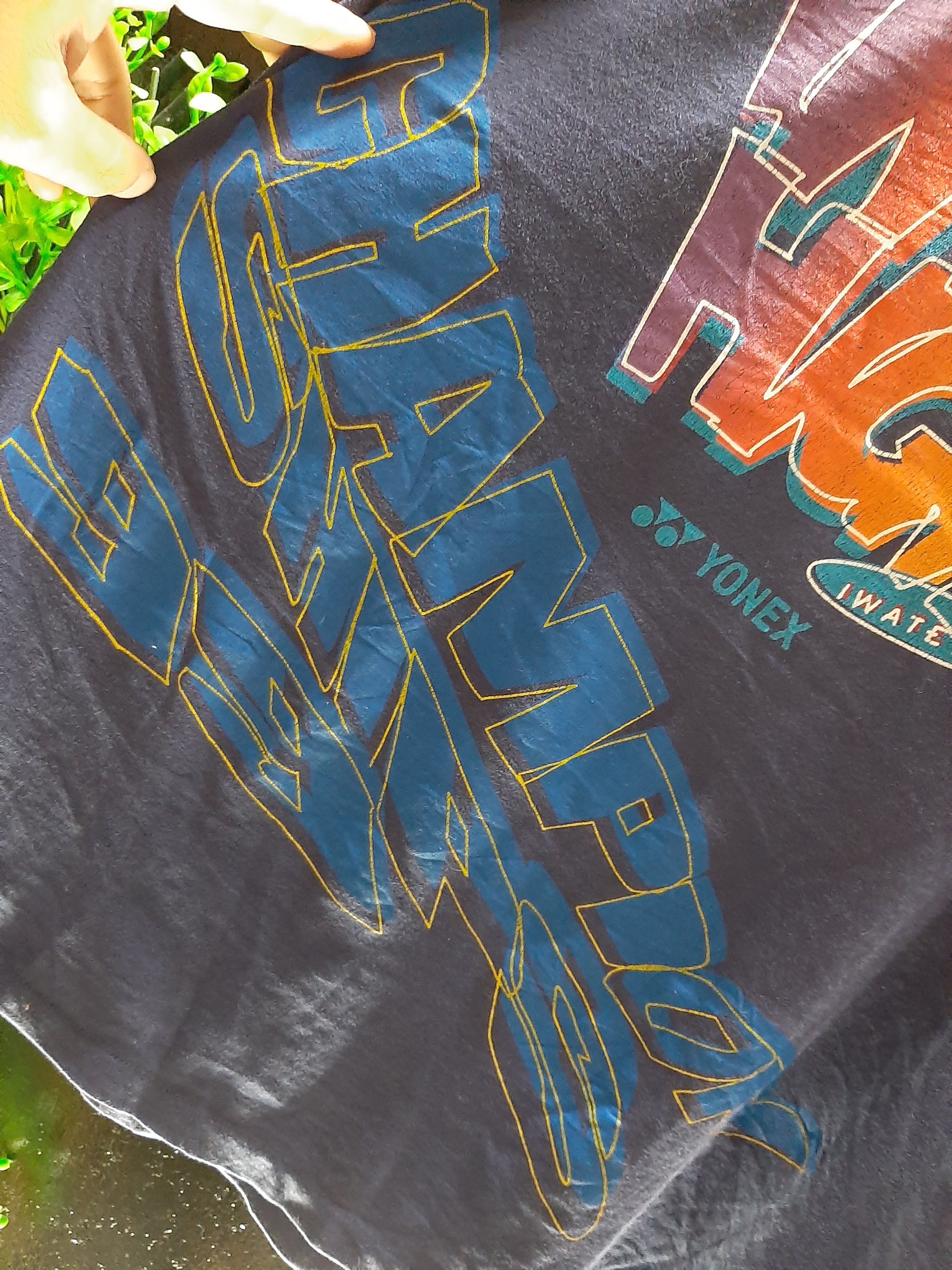 VINTAGE YONEX INTER HIGH 1999 soft thin T shirt