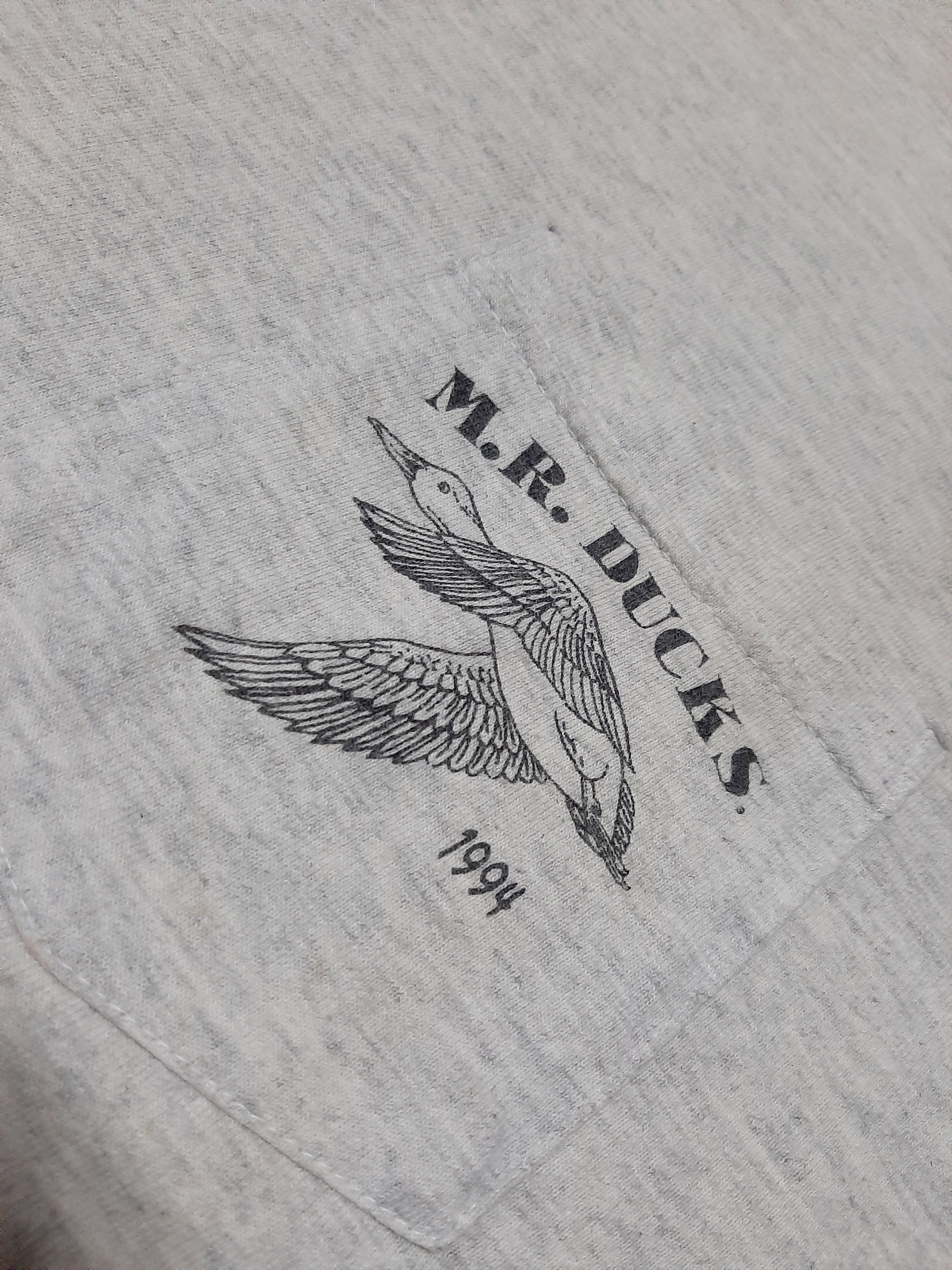 Lee × Vintage VTG 90s MR.DUCK SINGLE POCKET LEE TSHIRT..SINGLE STICH.. Size US XXL / EU 58 / 5 - 3 Thumbnail
