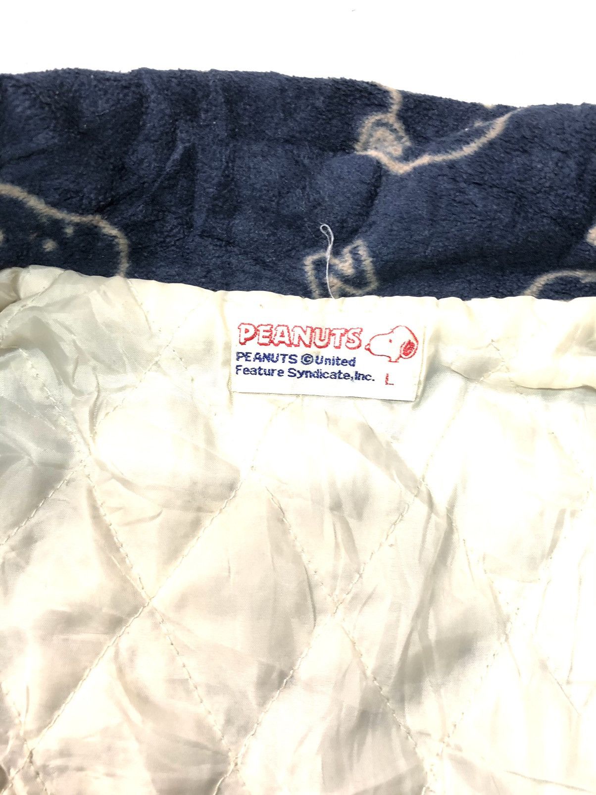 Peanuts × Vintage VINTAGE PEANUT SNOOPY FLEECE JACKET Size US L / EU 52-54 / 3 - 5 Thumbnail