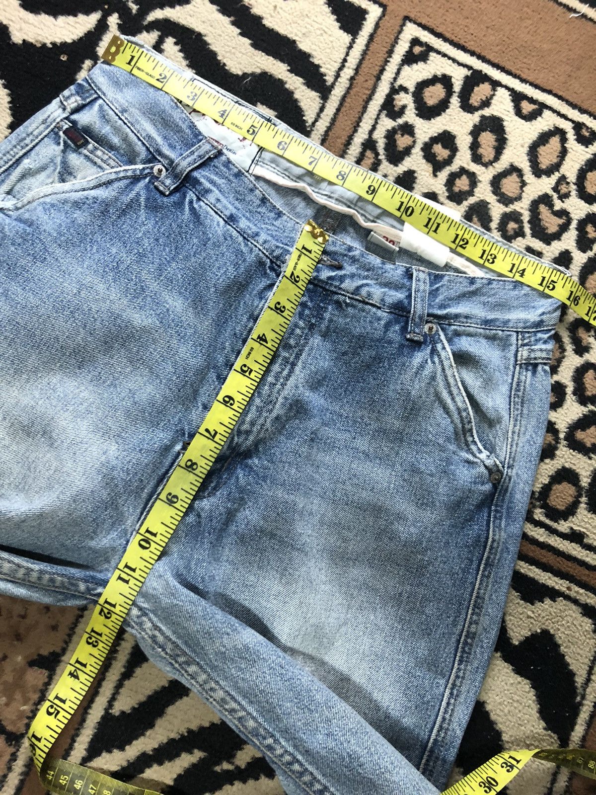 Abercrombie & Fitch × Vintage VINTAGE A&F WORKWEAR BLUE WASH DISTRESSED DENIM Size US 30 / EU 46 - 14 Thumbnail