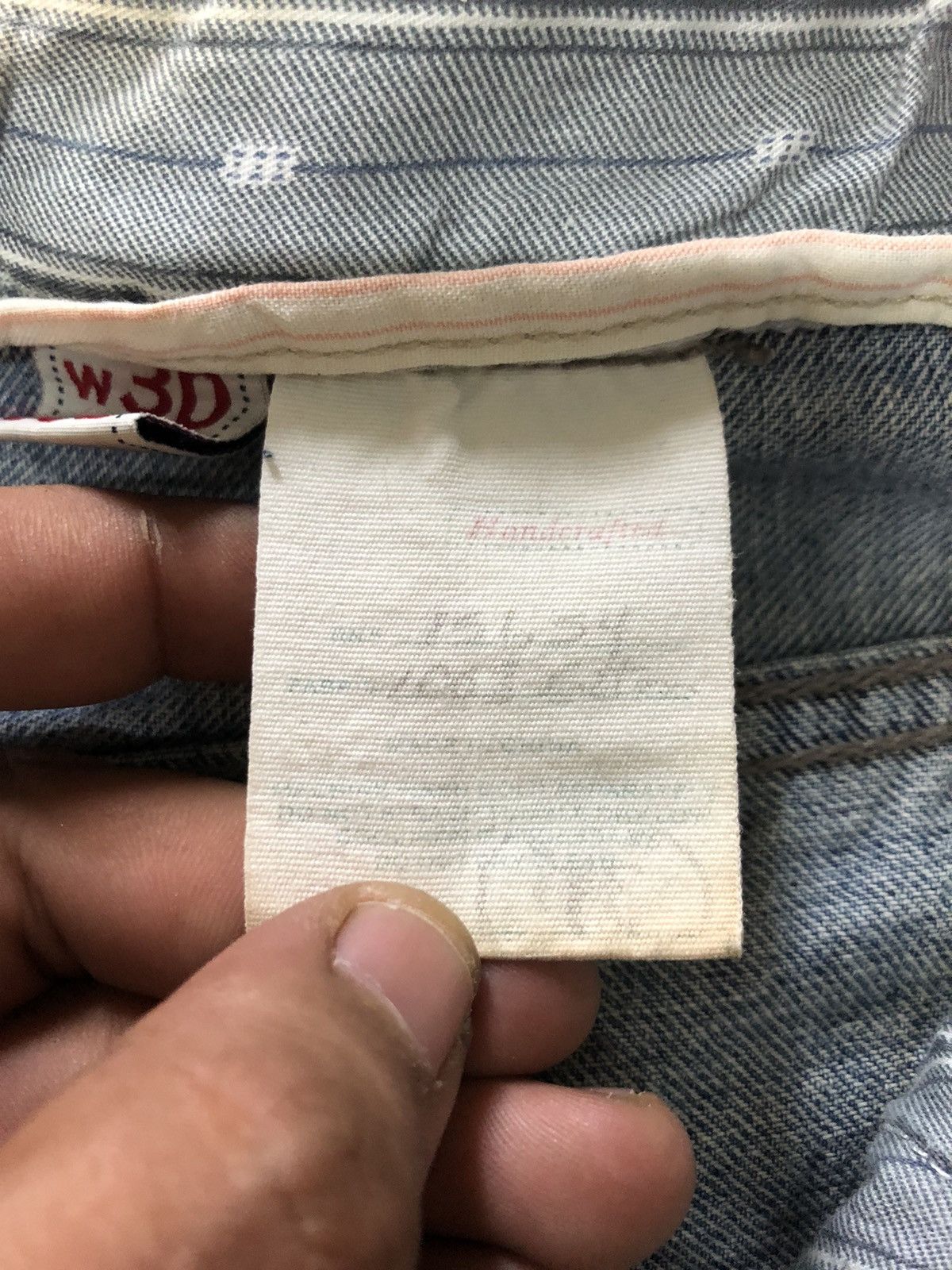 Abercrombie & Fitch × Vintage VINTAGE A&F WORKWEAR BLUE WASH DISTRESSED DENIM Size US 30 / EU 46 - 12 Thumbnail
