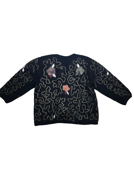 Vintage VINTAGE KNITWEAR CLASSIC DESIGN EMBROIDERY🌹 NICE DESIGN Size US L / EU 52-54 / 3 - 2 Thumbnail