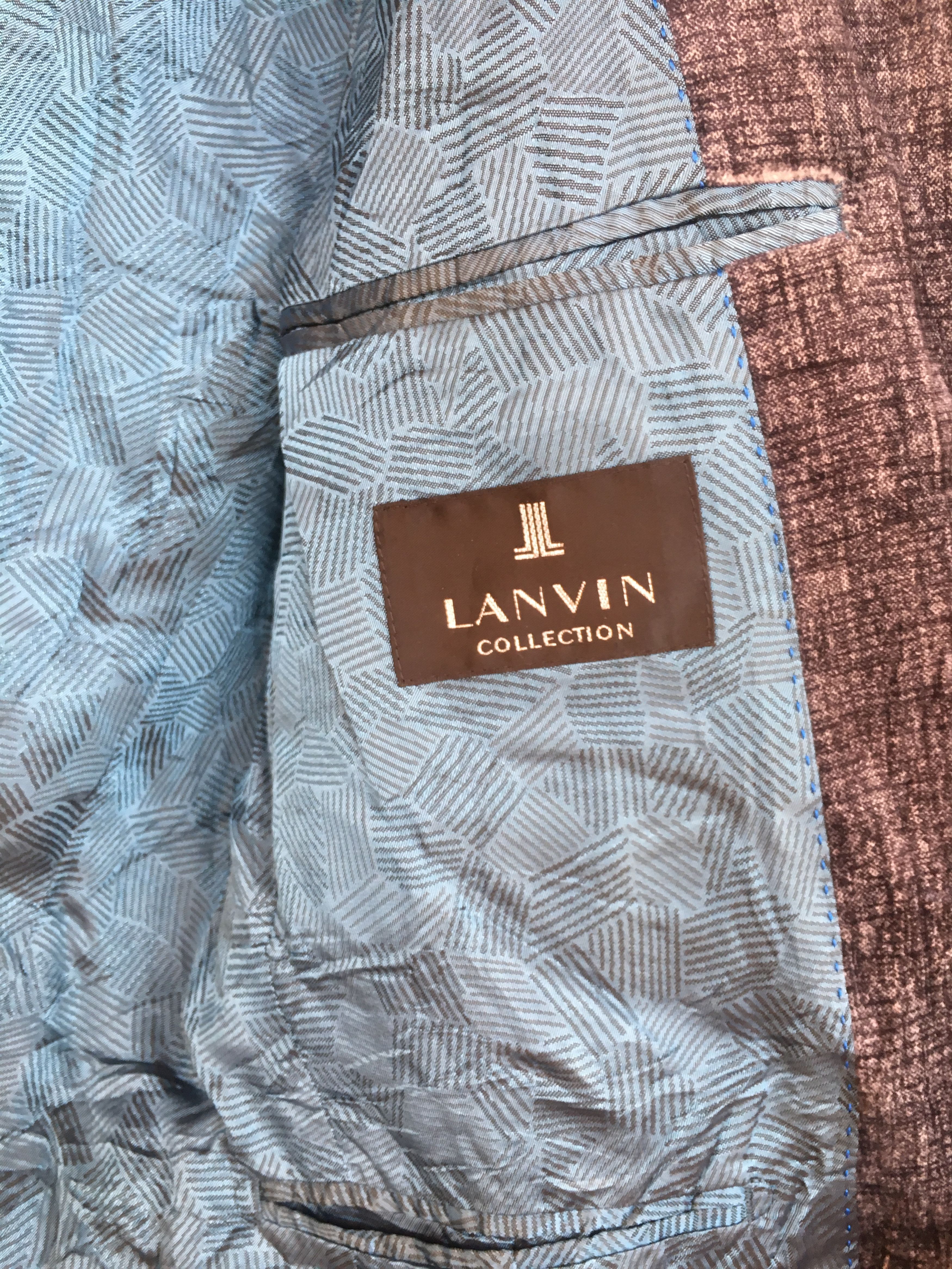 Lanvin velvet blazer Size 48R - 5 Thumbnail