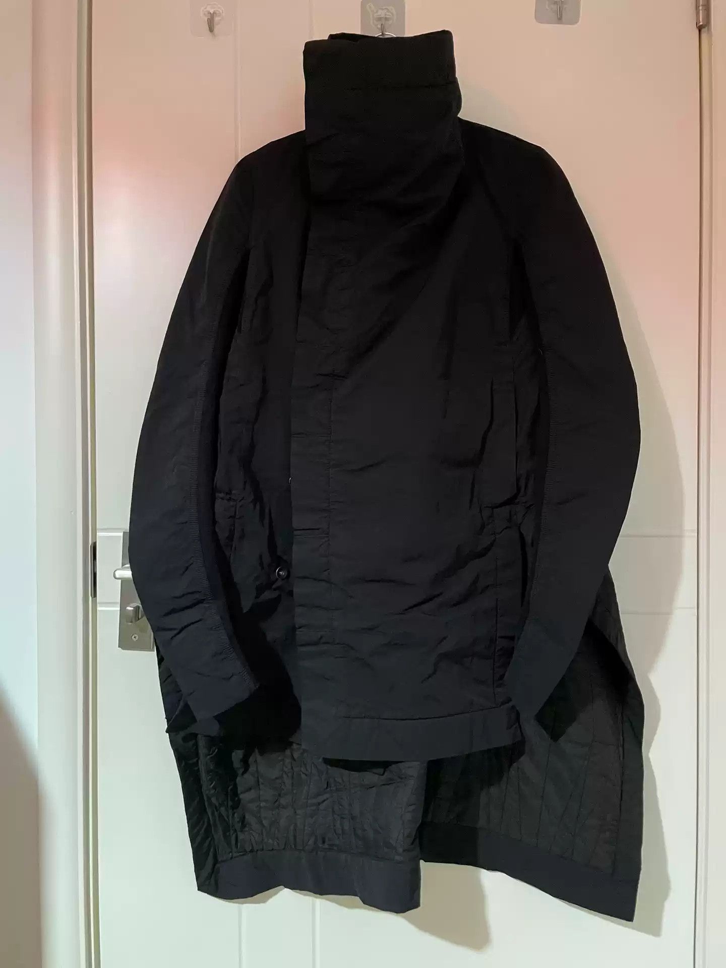 Rick Owens Rick Owens ro classic black cotton coat for female Size XS / US 0-2 / IT 36-38 - 1 Thumbnail