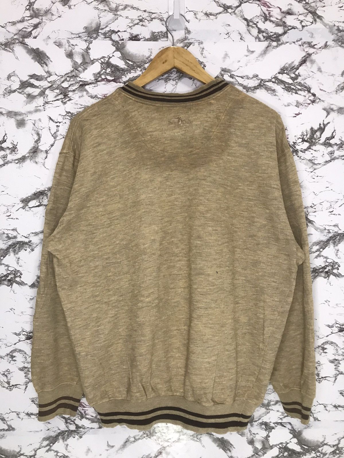 Polo Ralph Lauren × Vintage Polo Sport Spell Out Big Logo Sweatshirt Size US M / EU 48-50 / 2 - 9 Thumbnail