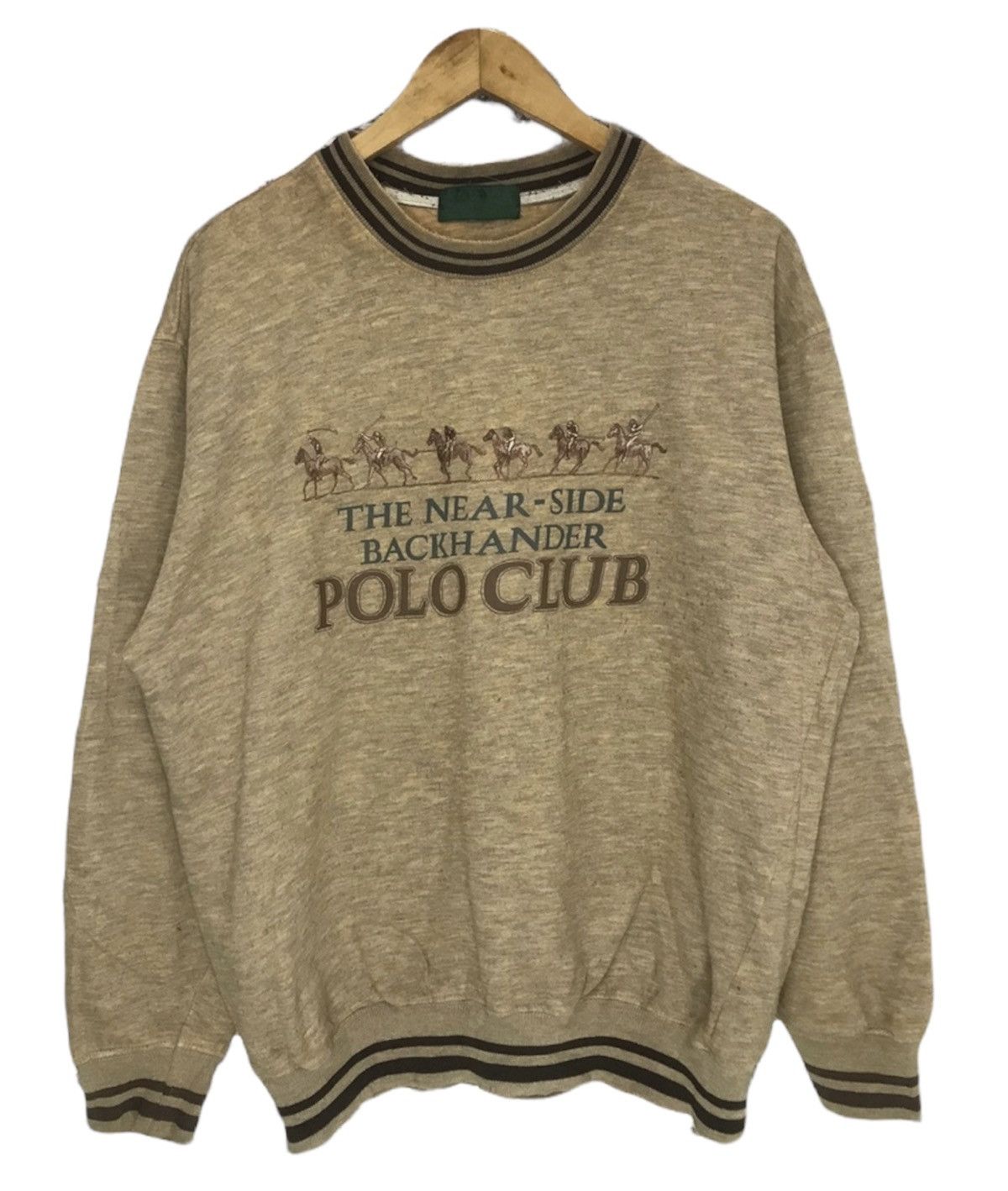 Polo Ralph Lauren × Vintage Polo Sport Spell Out Big Logo Sweatshirt Size US M / EU 48-50 / 2 - 1 Thumbnail