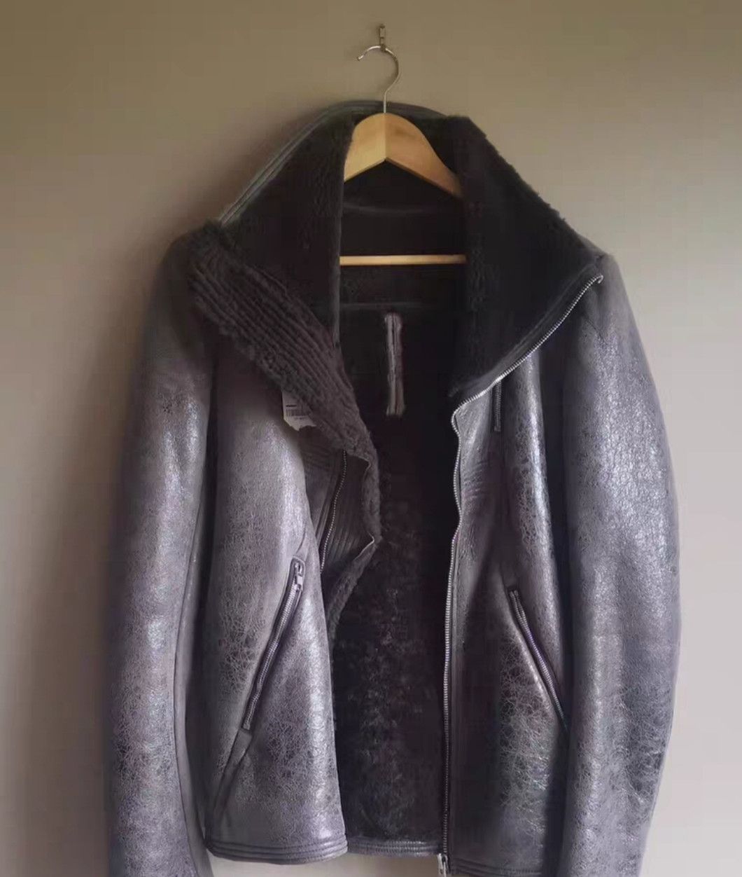 Rick Owens Rick Owens ro 15FW SPHINX leather & fur coat Size US M / EU 48-50 / 2 - 1 Thumbnail