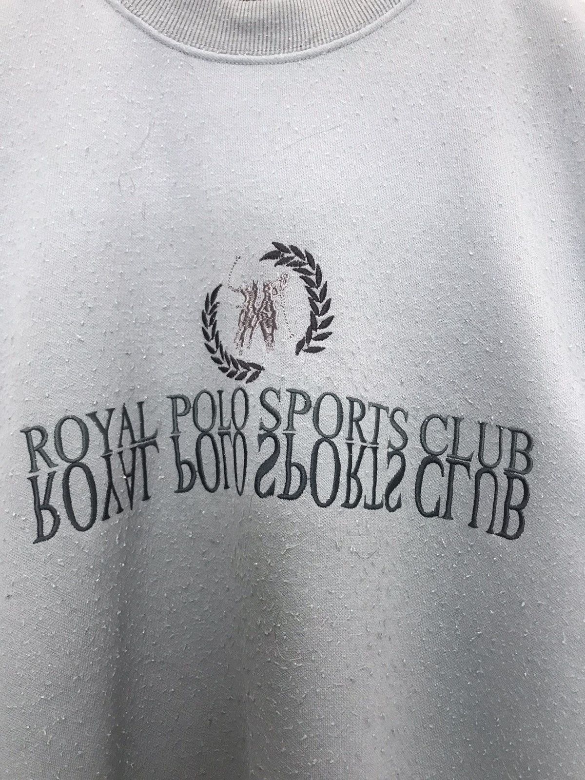Polo Ralph Lauren × Vintage Royal Polo Sport Big Logo Spell Out Sweatshirt Size US M / EU 48-50 / 2 - 7 Thumbnail