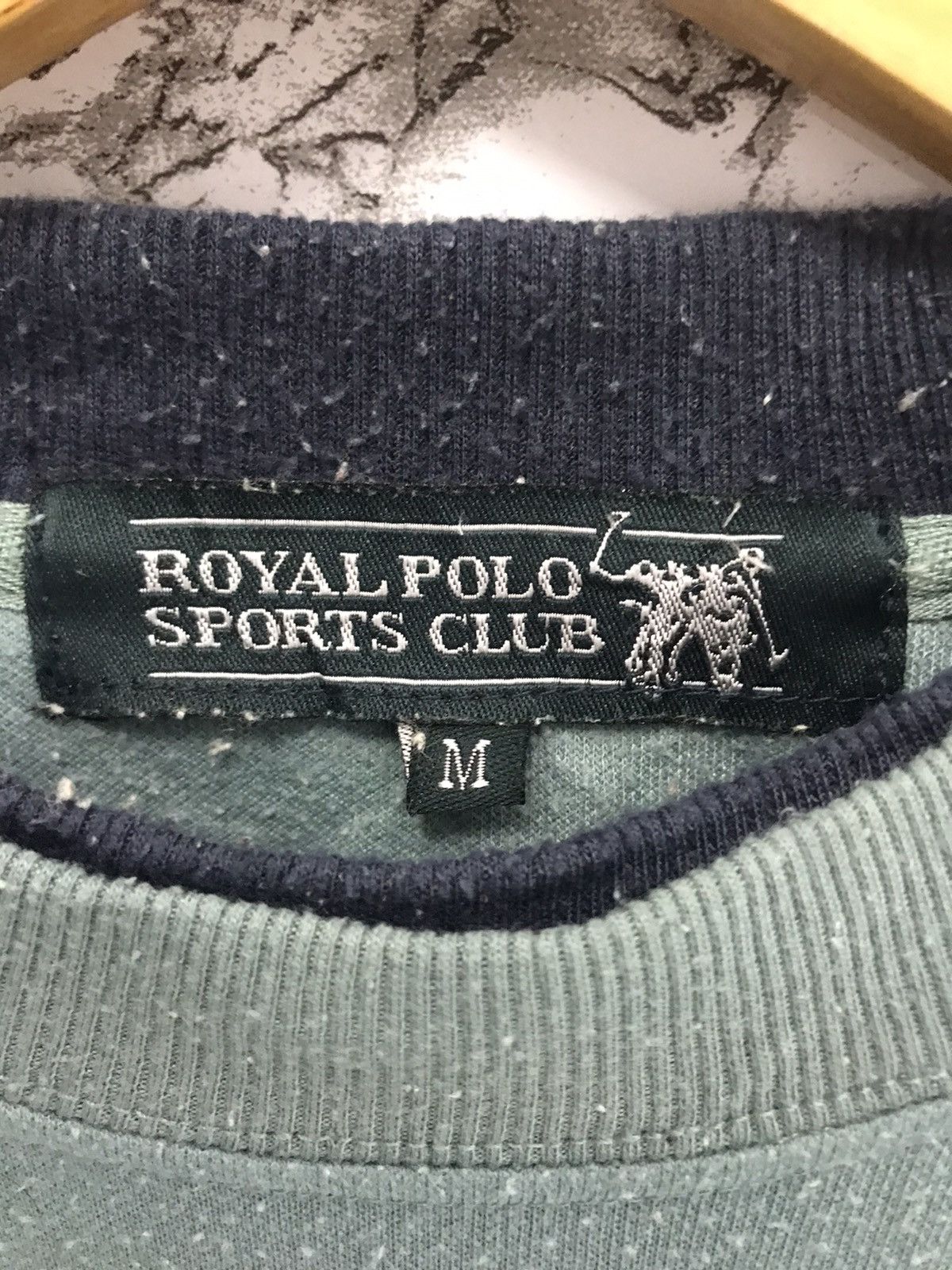 Polo Ralph Lauren × Vintage Royal Polo Sport Big Logo Spell Out Sweatshirt Size US M / EU 48-50 / 2 - 6 Thumbnail