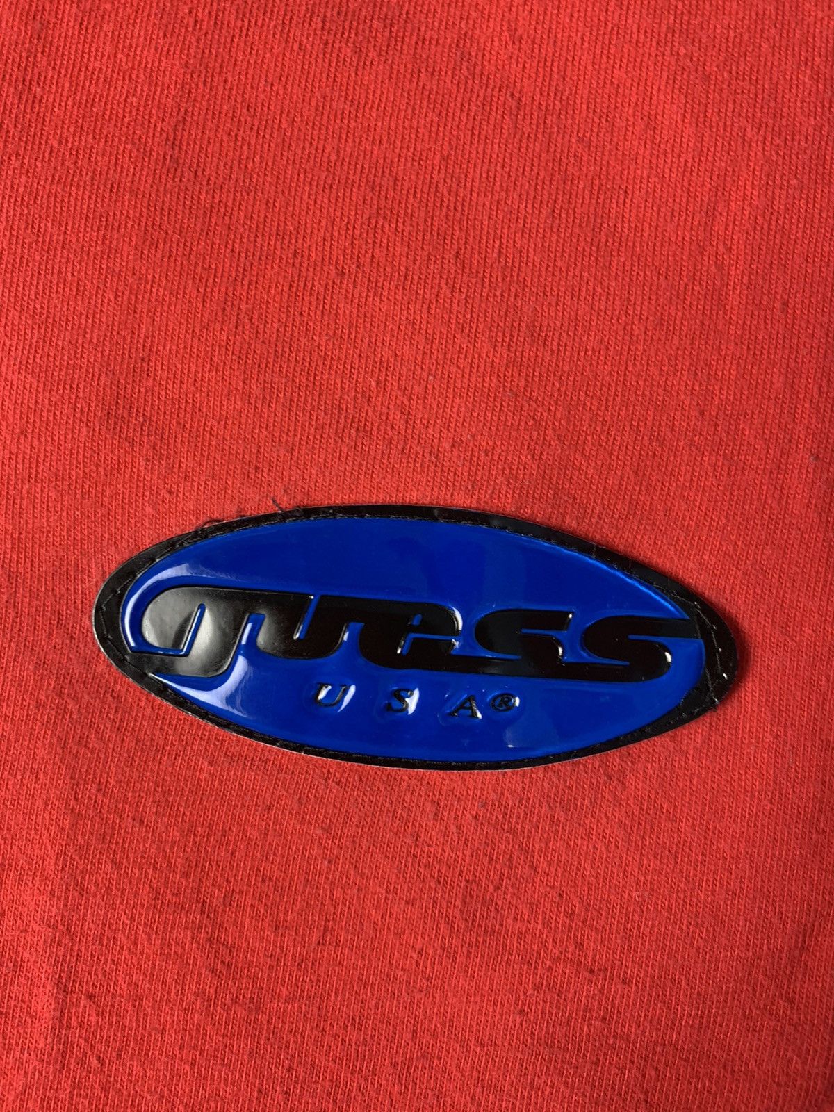 Guess Vintage 90s Guess USA V Neck Ringer Logo Tee Size US S / EU 44-46 / 1 - 3 Thumbnail