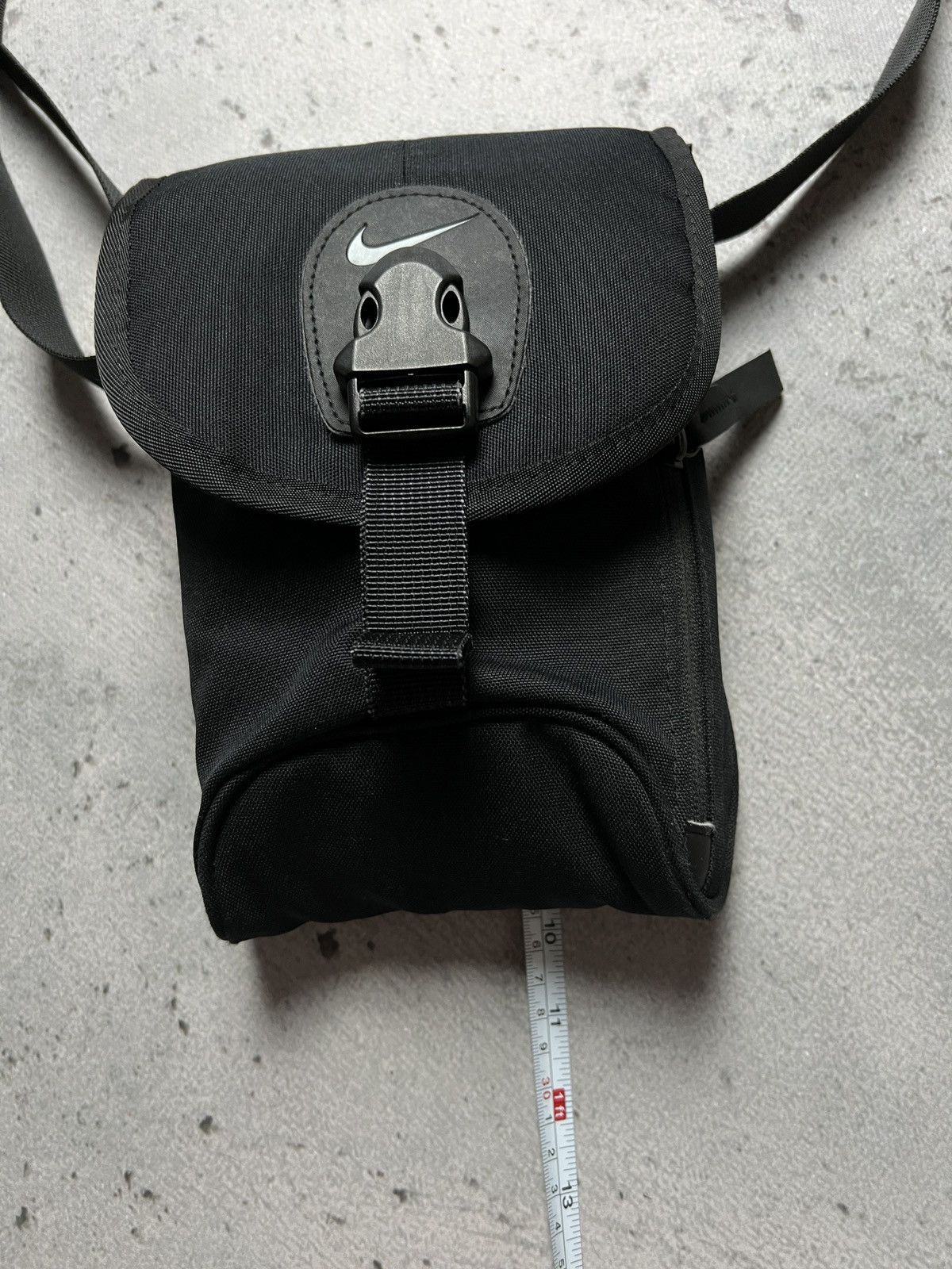 Nike 🔥 Nike Swoosh mini Messenger y2k Cordura 90s central logo Size ONE SIZE - 22 Thumbnail