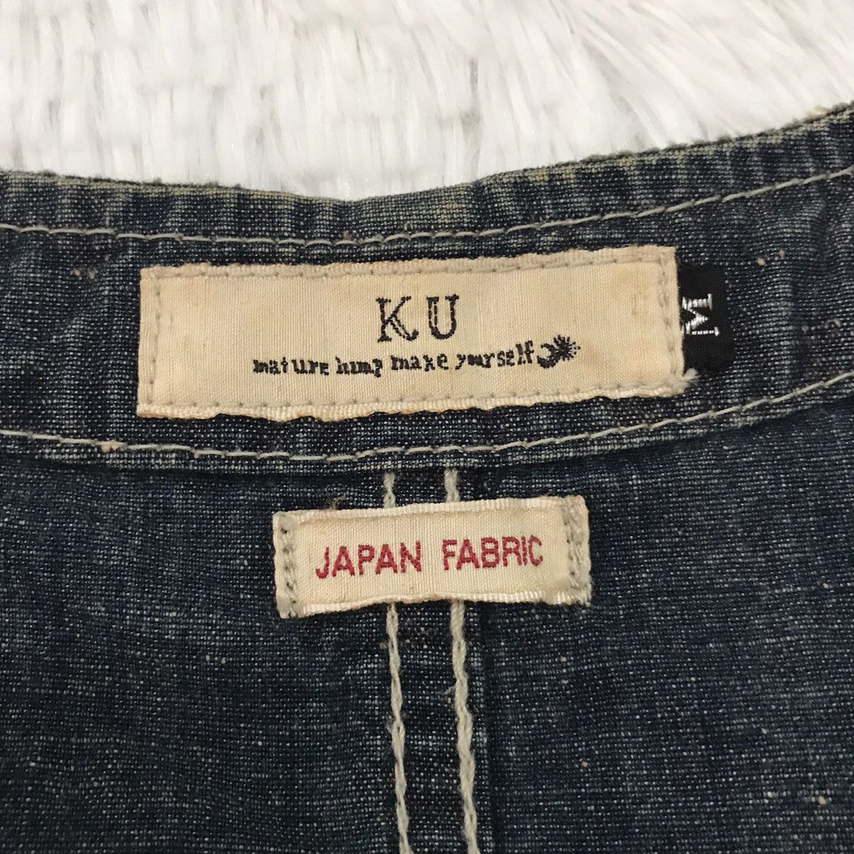 Japanese Brand KU Distress Patches Vest Japan Fabric Size US M / EU 48-50 / 2 - 13 Thumbnail