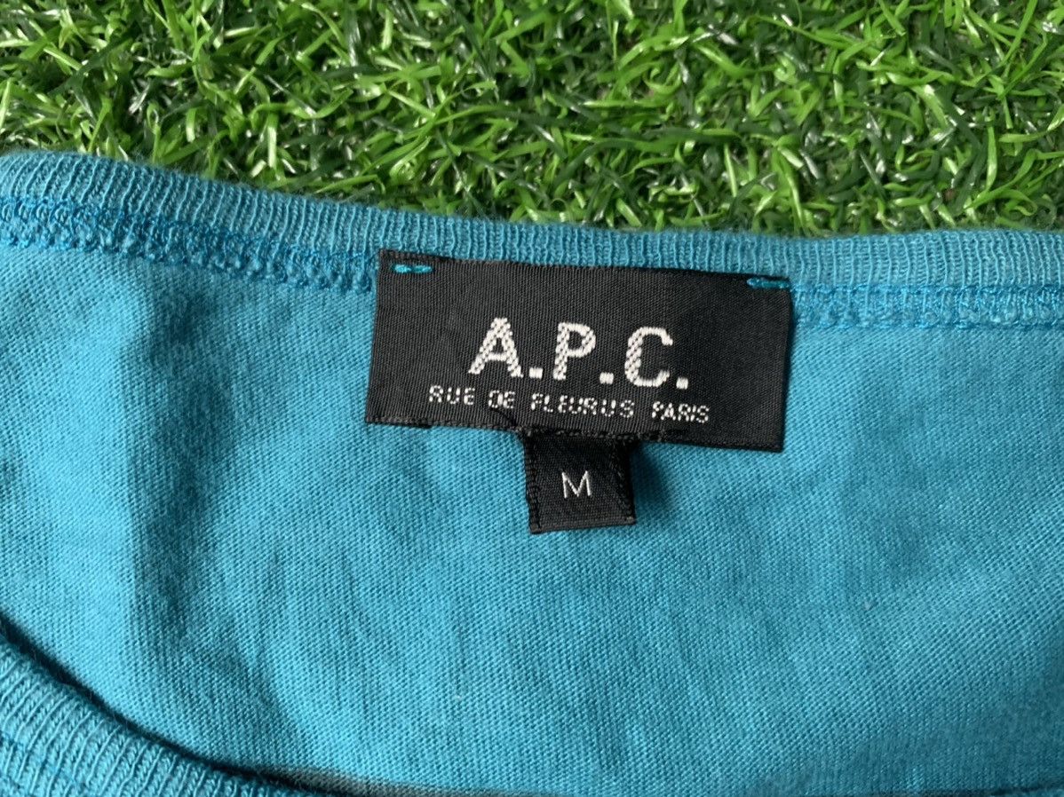 A.P.C. A.P.C France Striped Long Sleeve Tee Girl Women Size S / US 4 / IT 40 - 2 Thumbnail