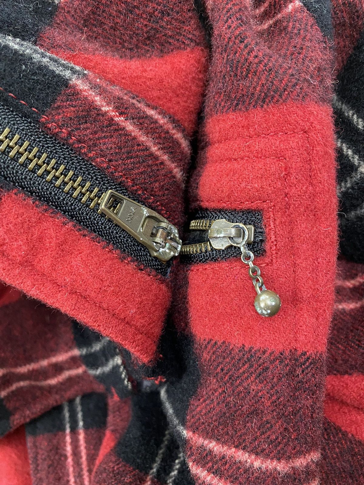 Comme Ca Ism × Japanese Brand Comme Ca Du Mode Men Plaid Hooded Jacket Size US S / EU 44-46 / 1 - 11 Thumbnail