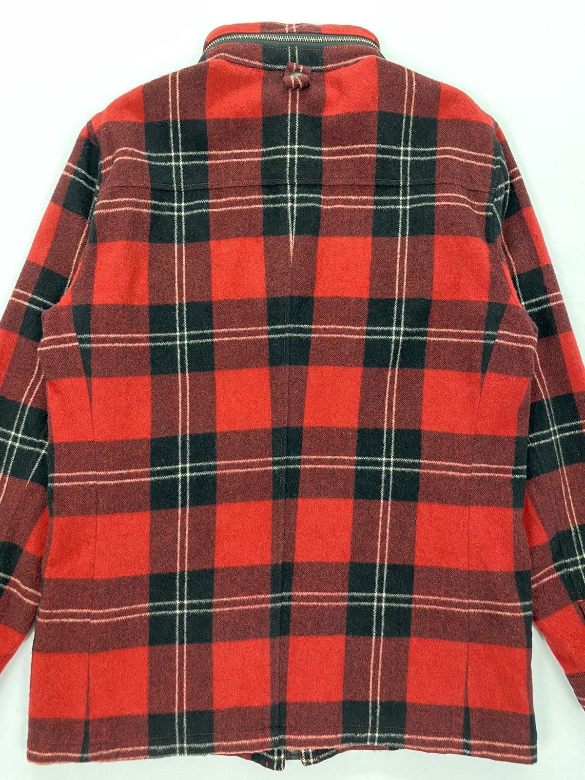 Comme Ca Ism × Japanese Brand Comme Ca Du Mode Men Plaid Hooded Jacket Size US S / EU 44-46 / 1 - 4 Thumbnail