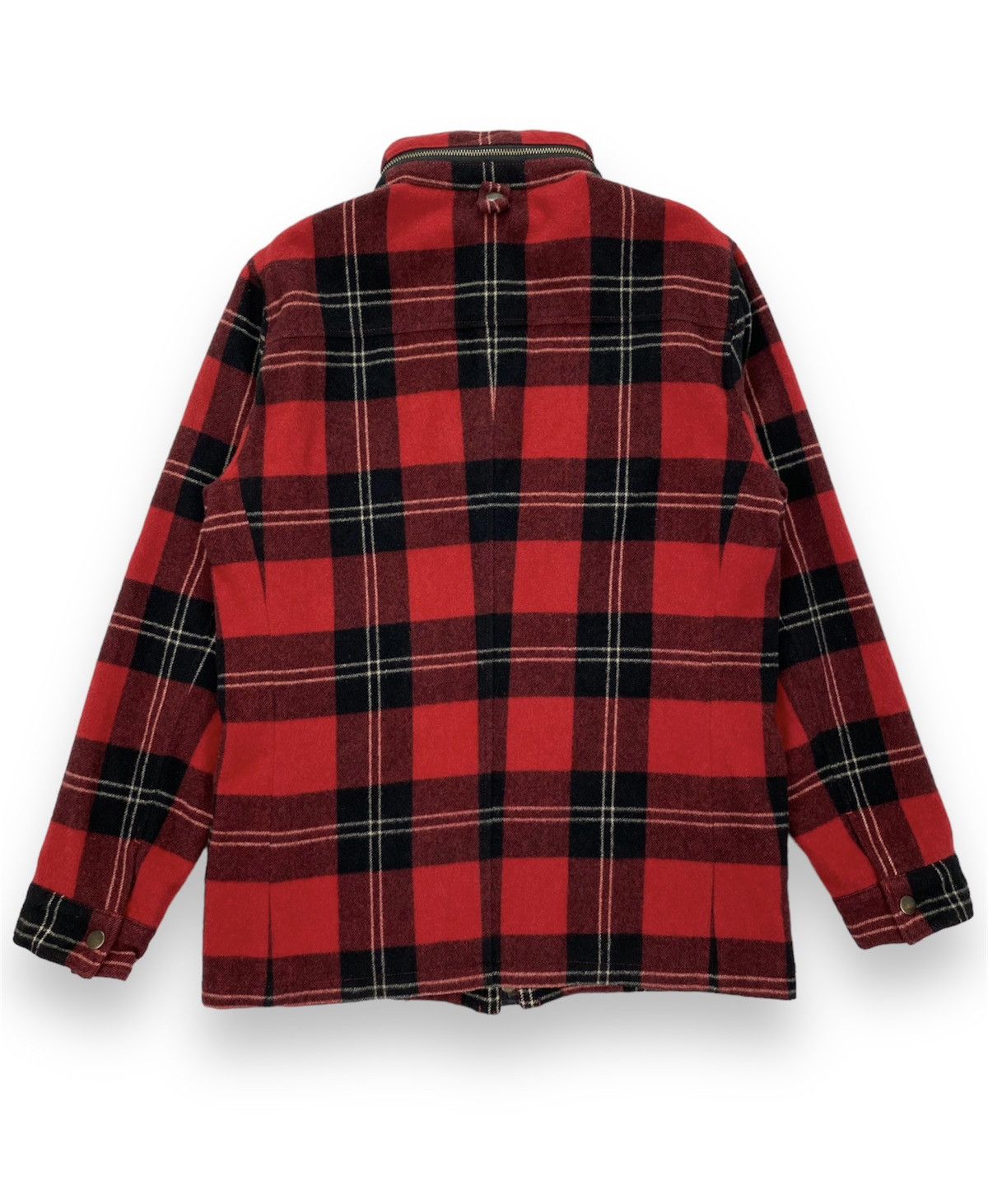 Comme Ca Ism × Japanese Brand Comme Ca Du Mode Men Plaid Hooded Jacket Size US S / EU 44-46 / 1 - 2 Thumbnail