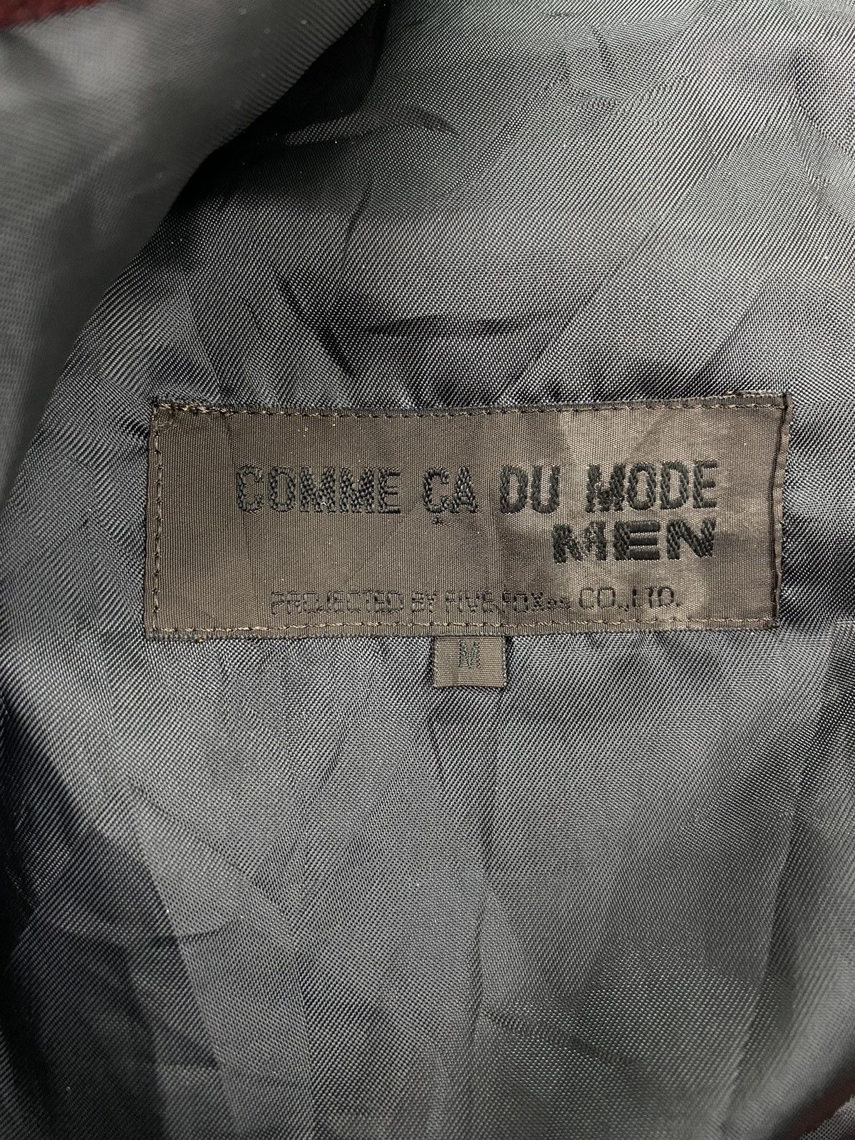 Comme Ca Ism × Japanese Brand Comme Ca Du Mode Men Plaid Hooded Jacket Size US S / EU 44-46 / 1 - 10 Thumbnail