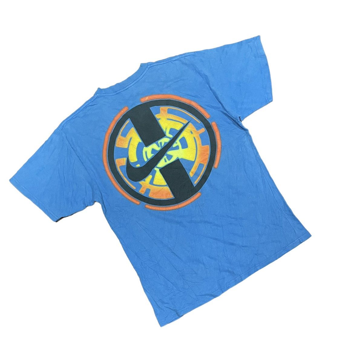 Nike Nike Vintage 90s Centre Swoosh Tee Size US M / EU 48-50 / 2 - 3 Thumbnail