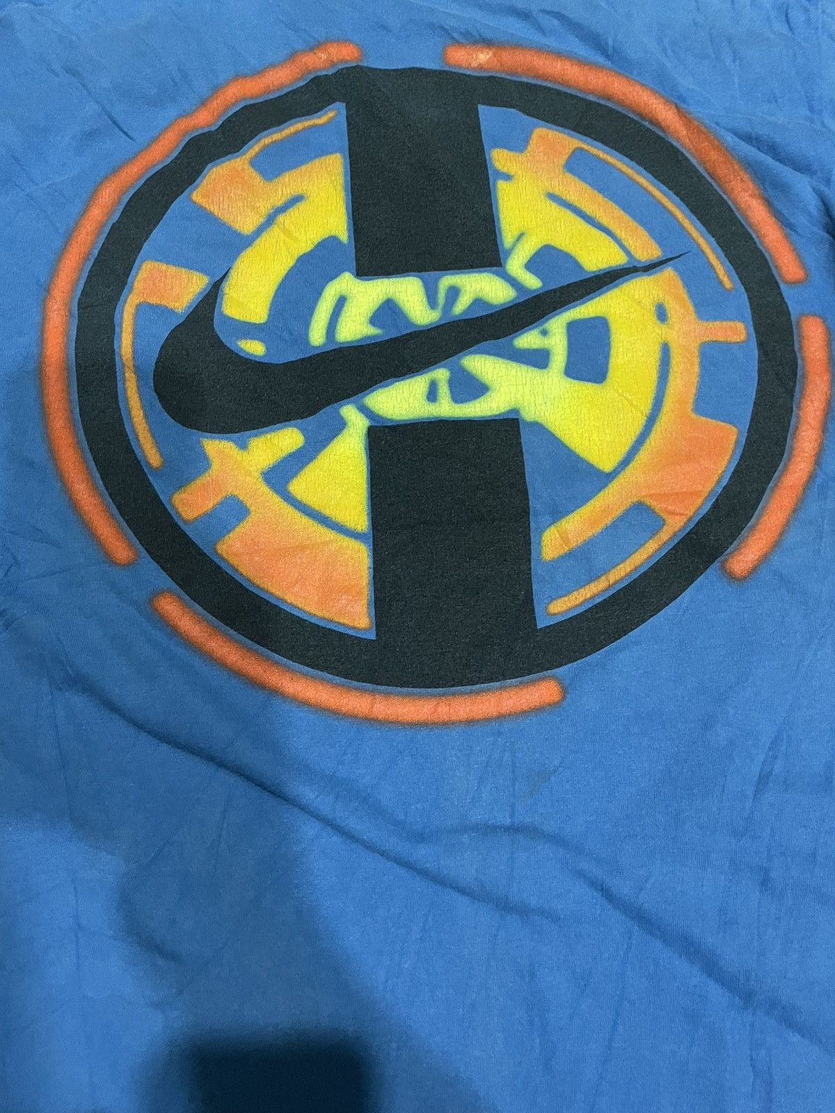 Nike Nike Vintage 90s Centre Swoosh Tee Size US M / EU 48-50 / 2 - 14 Thumbnail