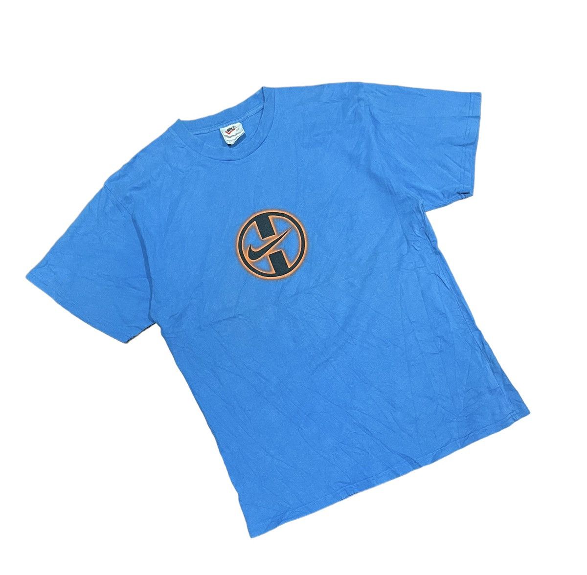 Nike Nike Vintage 90s Centre Swoosh Tee Size US M / EU 48-50 / 2 - 6 Thumbnail