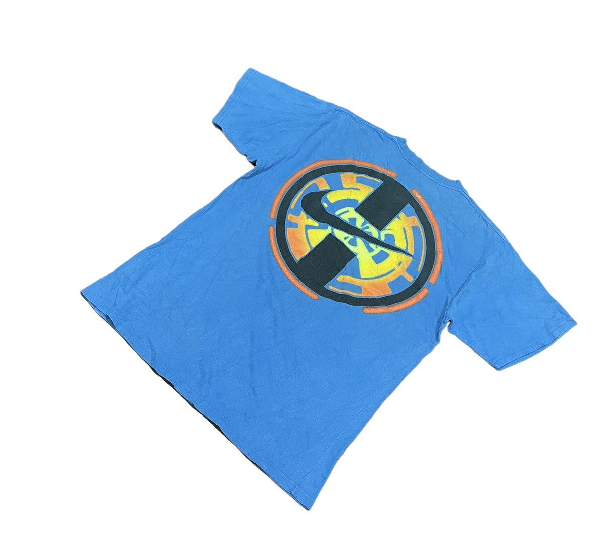 Nike Nike Vintage 90s Centre Swoosh Tee Size US M / EU 48-50 / 2 - 2 Thumbnail